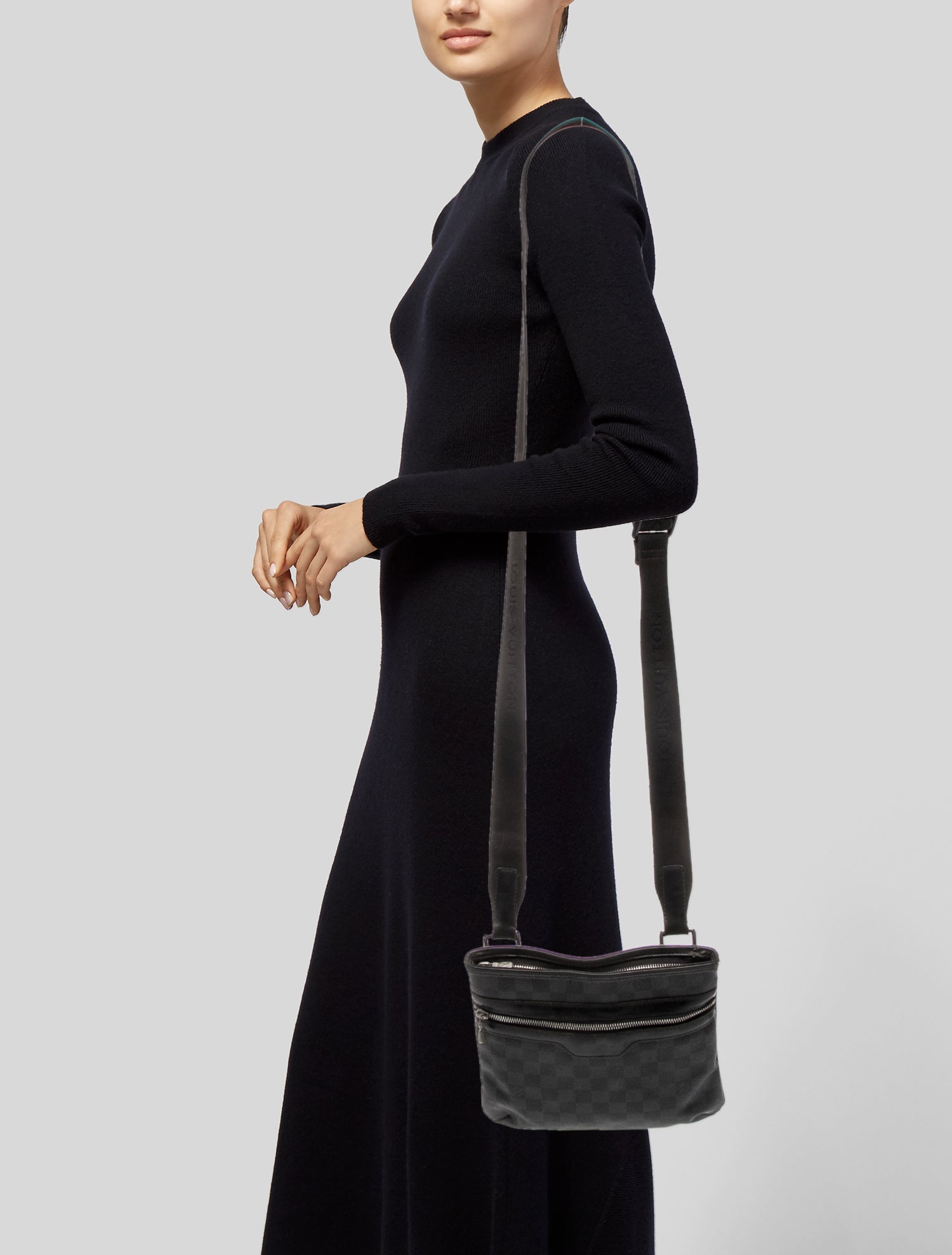 Louis Vuitton Damier Graphite Damier Graphite Canvas Thomas Vintage