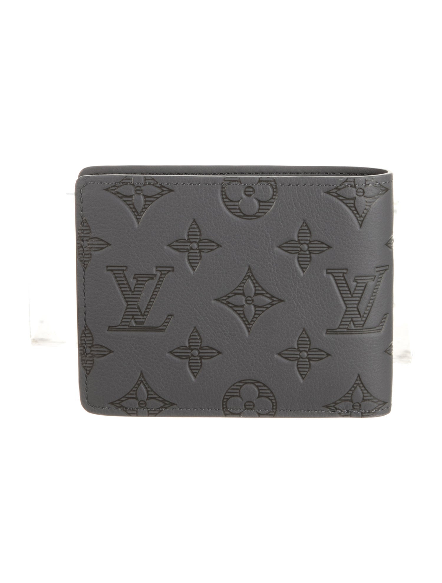 Louis Vuitton Monogram Pattern Leather Multiple Wallet w/ Tags