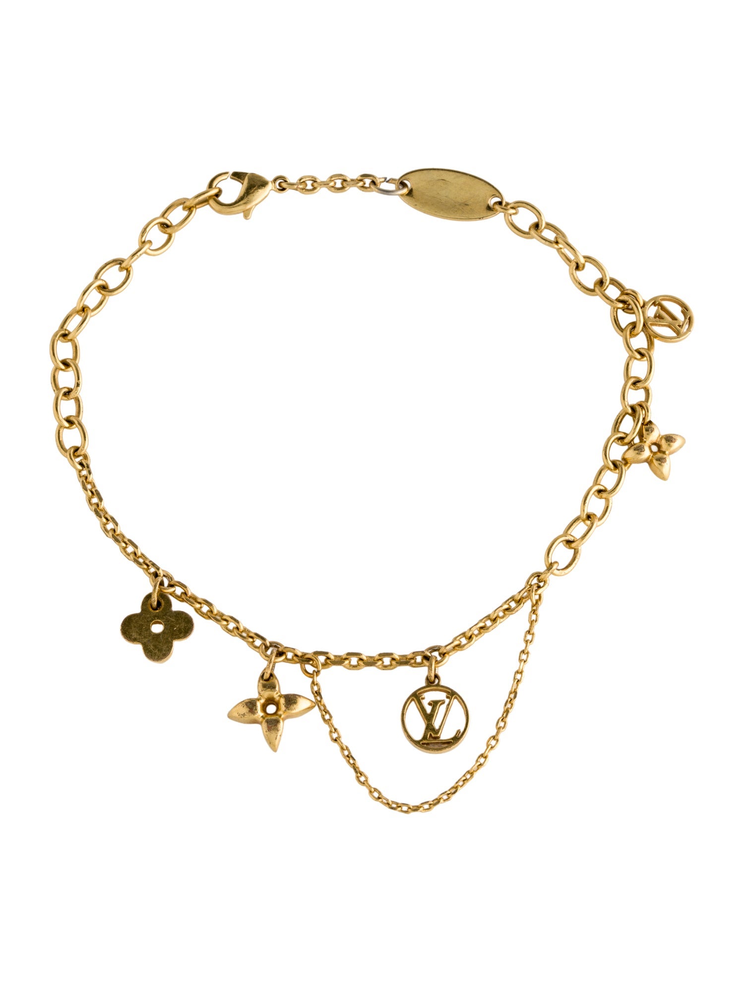 Louis Vuitton Blooming Supple Charm Bracelet