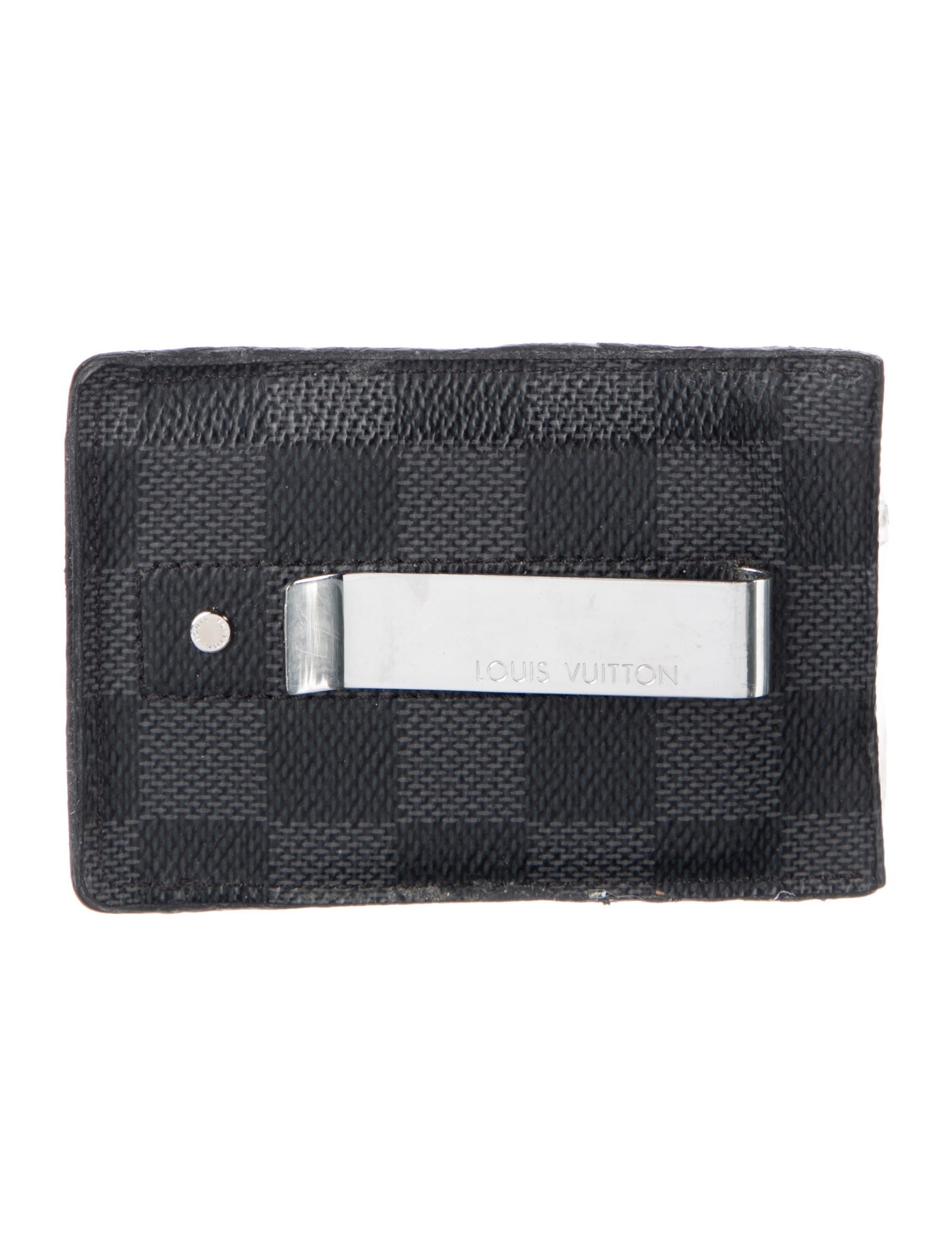 Louis Vuitton 2019 Damier Graphite Pattern Card Case