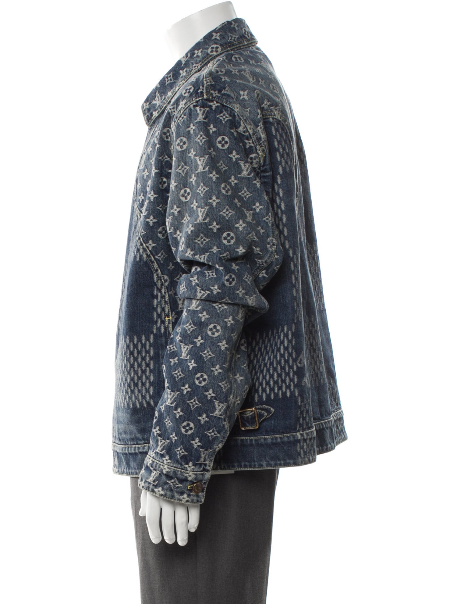 Louis Vuitton 2020 LV Monogram Denim Jacket