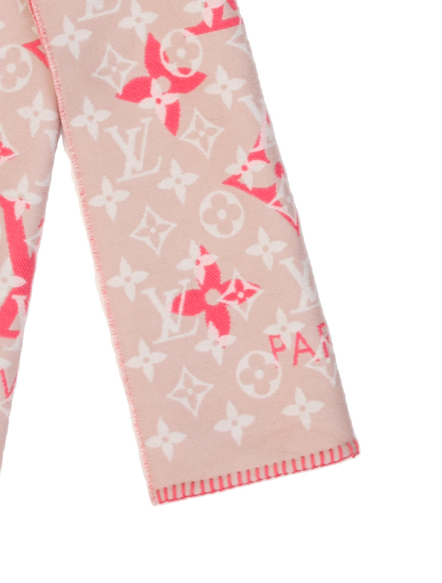 Louis Vuitton Silk LV Monogram Scarf