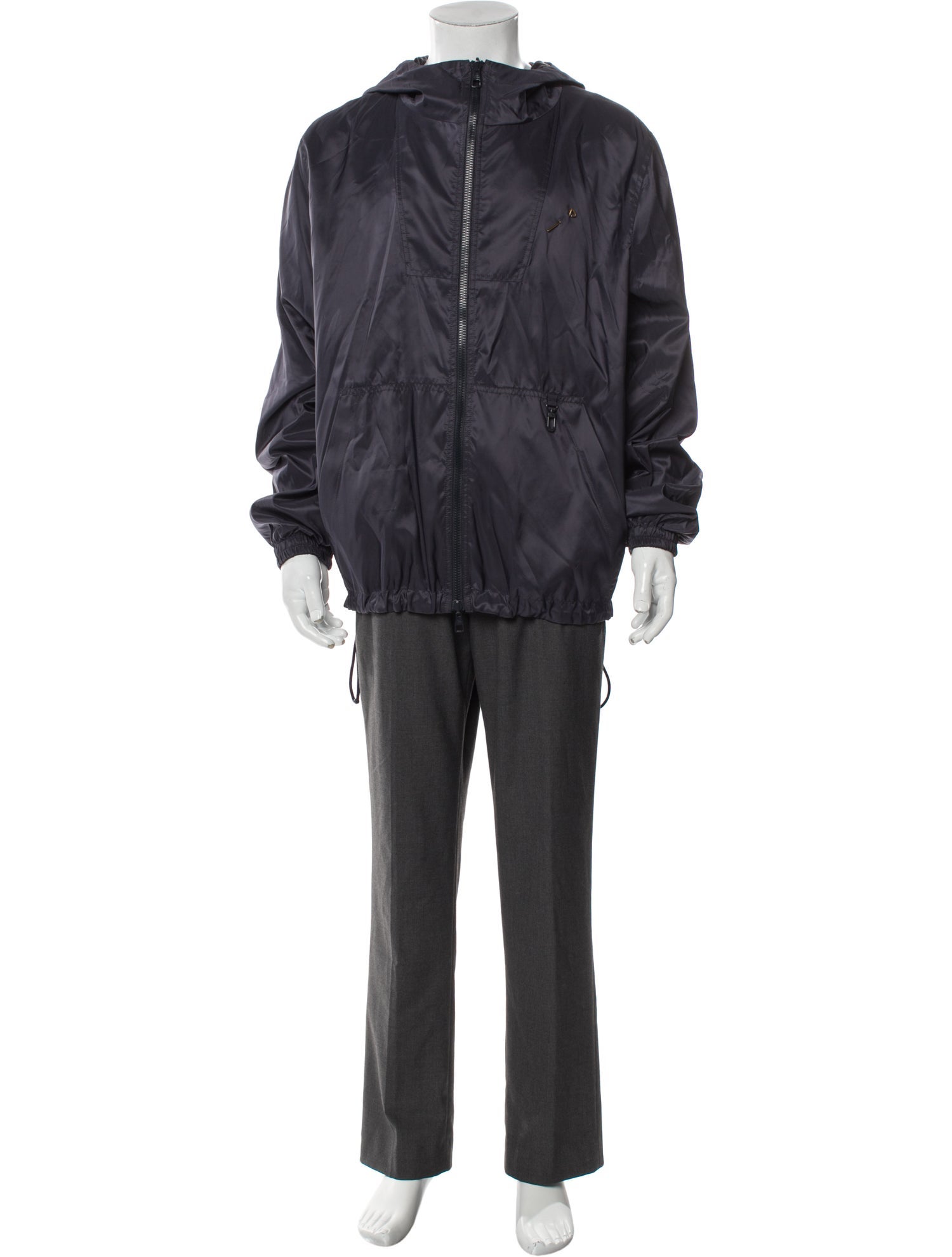 Louis Vuitton 2020 Monogram Windbreaker Parka