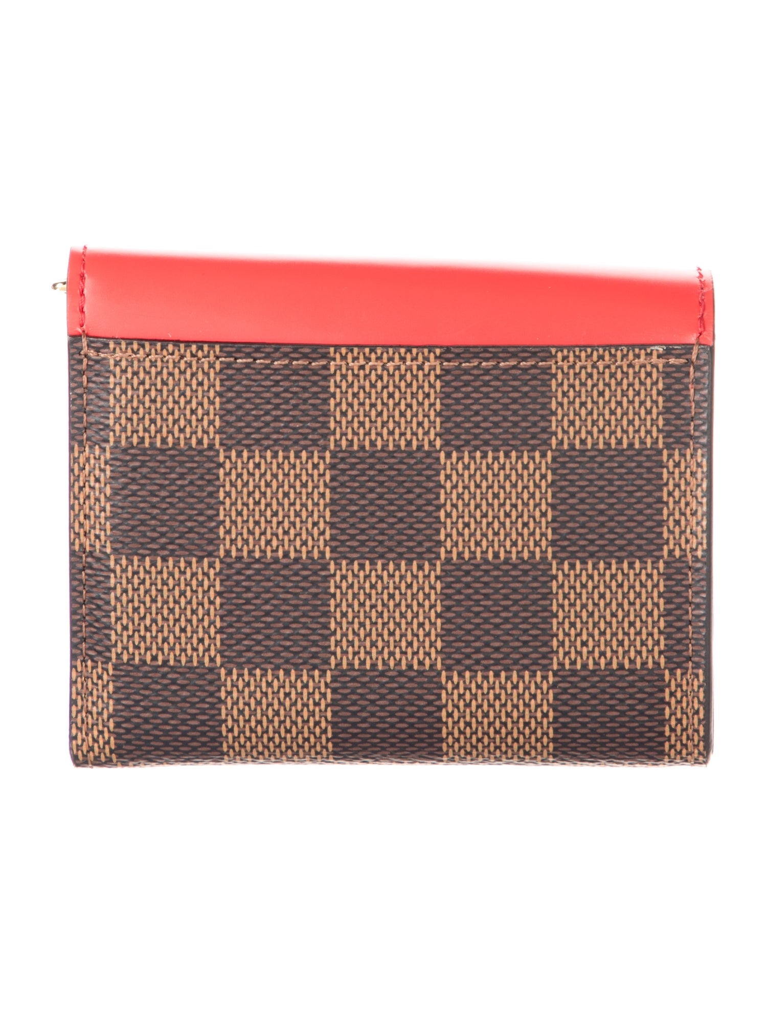 Louis Vuitton 2018 Damier Ebene Pattern Zoé Wallet w/ Tags