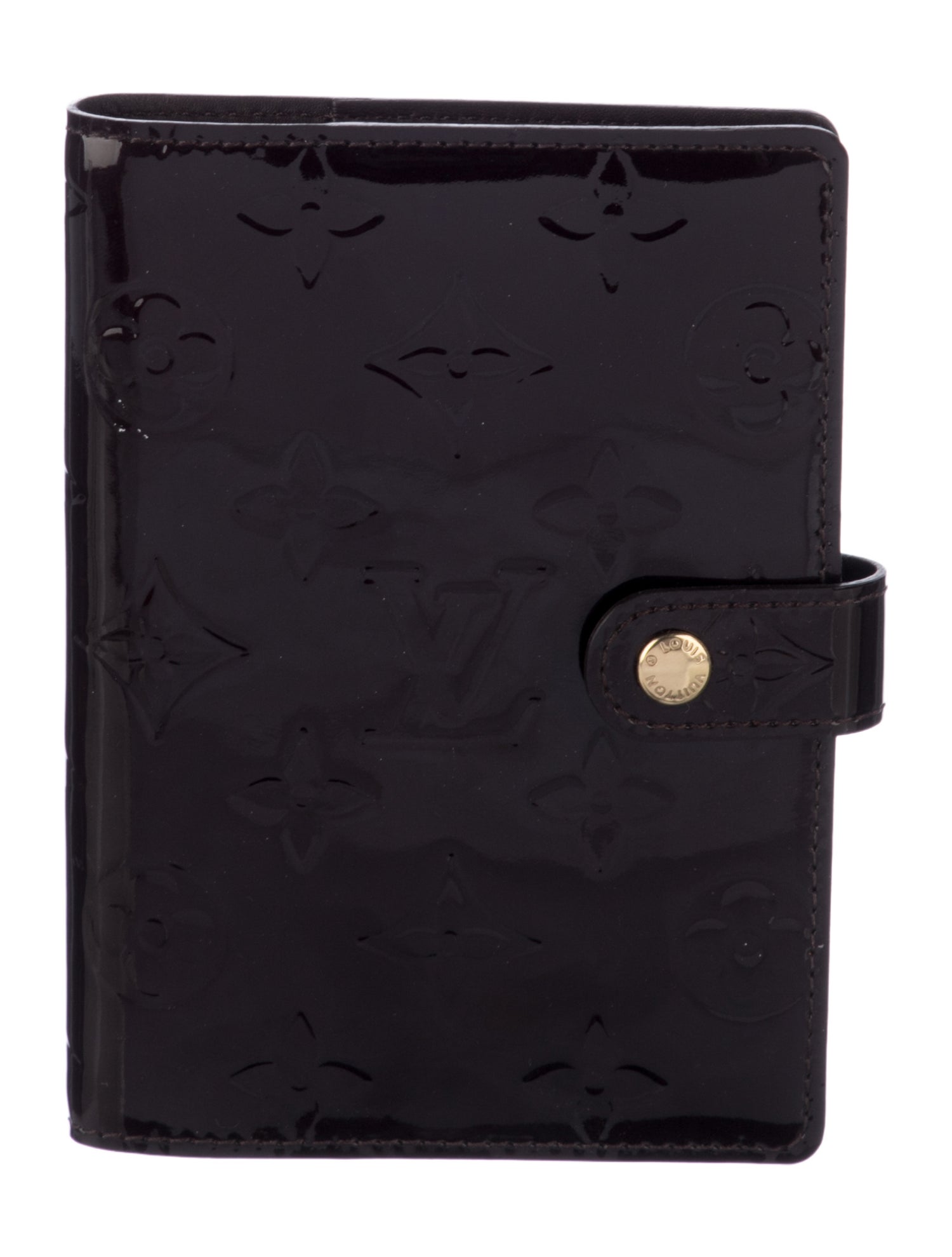 Louis Vuitton Monogram Vernis Small Ring Agenda Cover