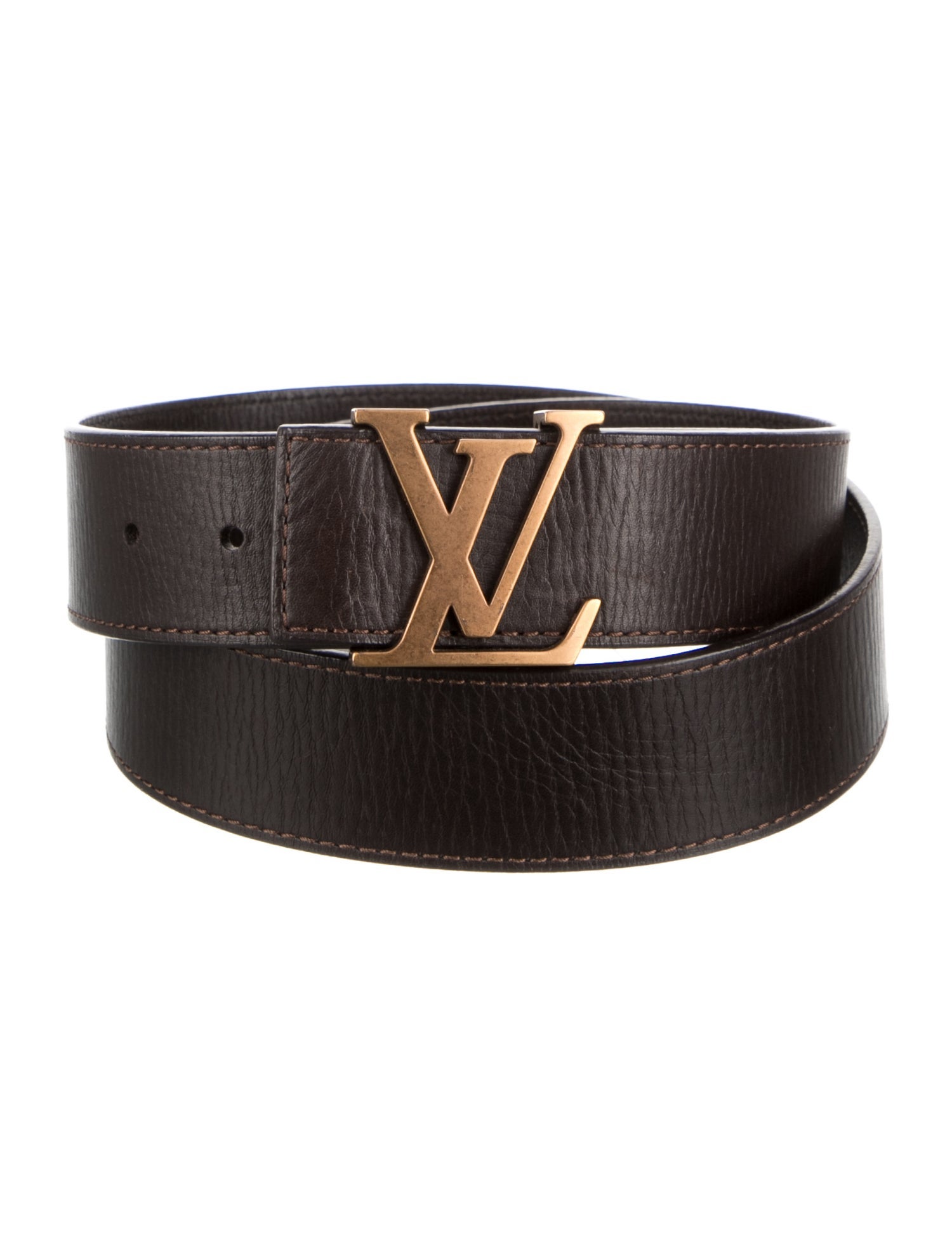 Louis Vuitton 2012 LV Initiales Utah 40MM Belt Kit Belt