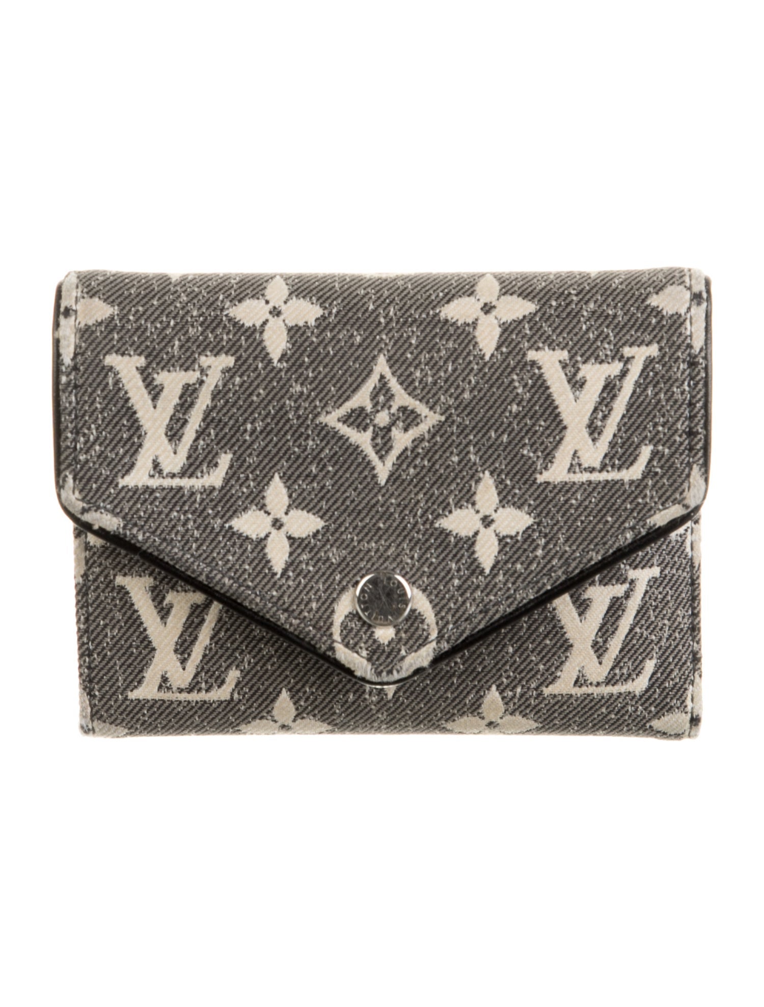Louis Vuitton LV Monogram Monogram Denim Victorine Wallet