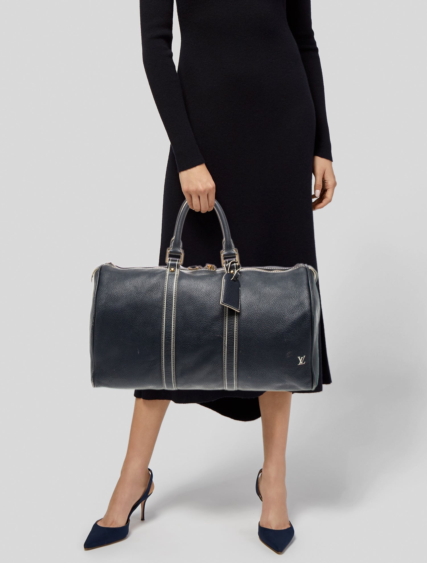 Louis Vuitton Taiga Leather Keepall 50