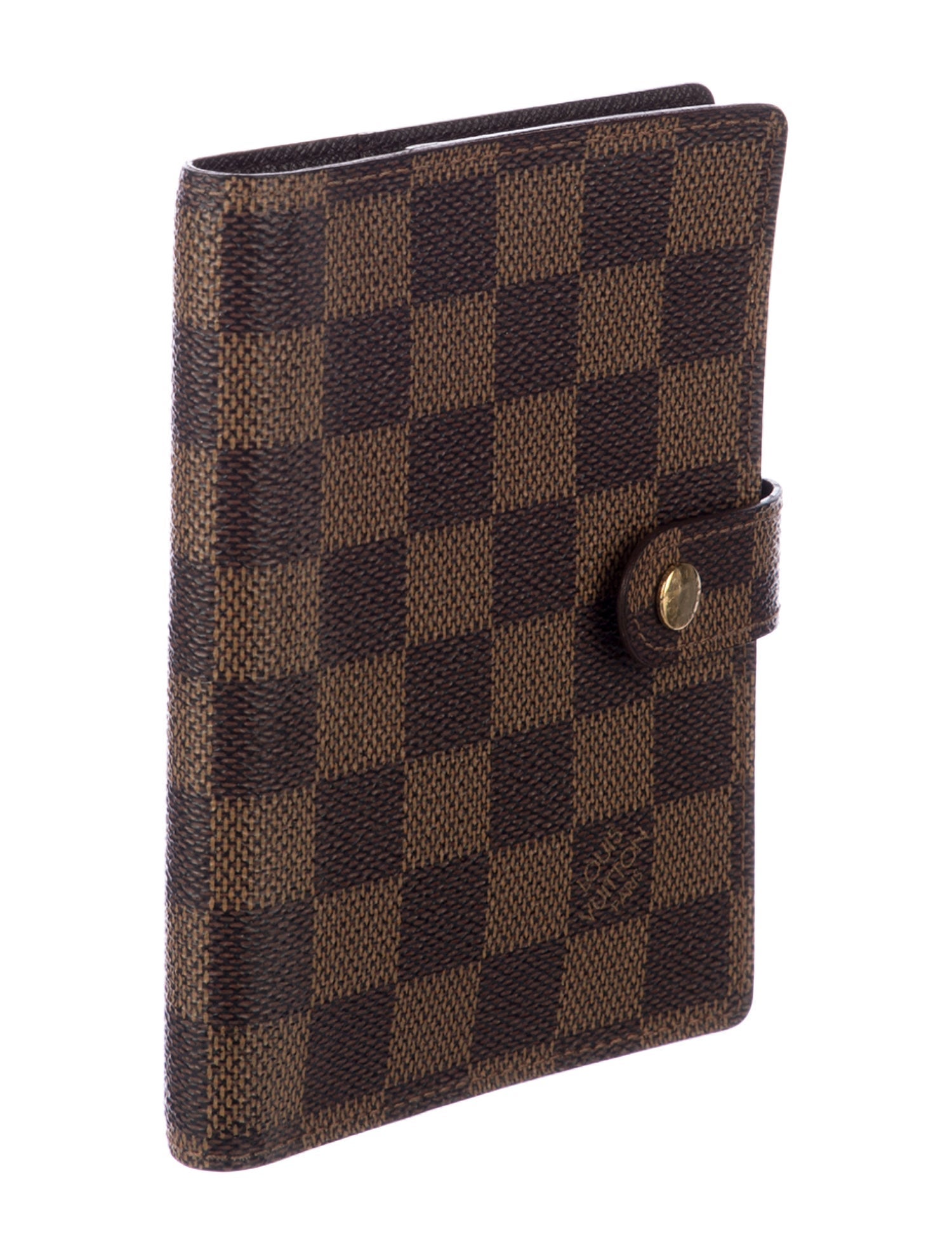 Louis Vuitton Damier Ebene Small Ring Agenda Cover