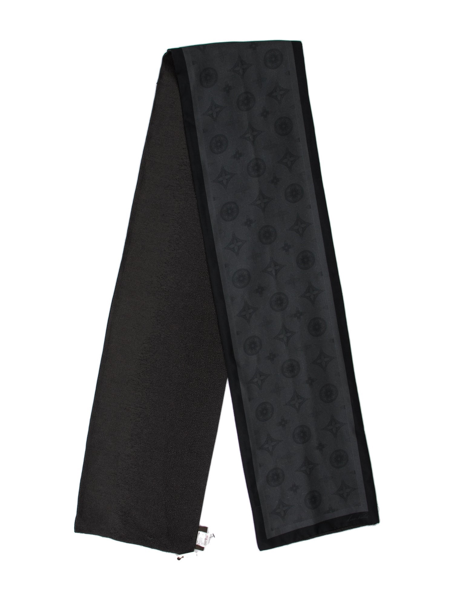 Louis Vuitton Silk LV Monogram Scarf