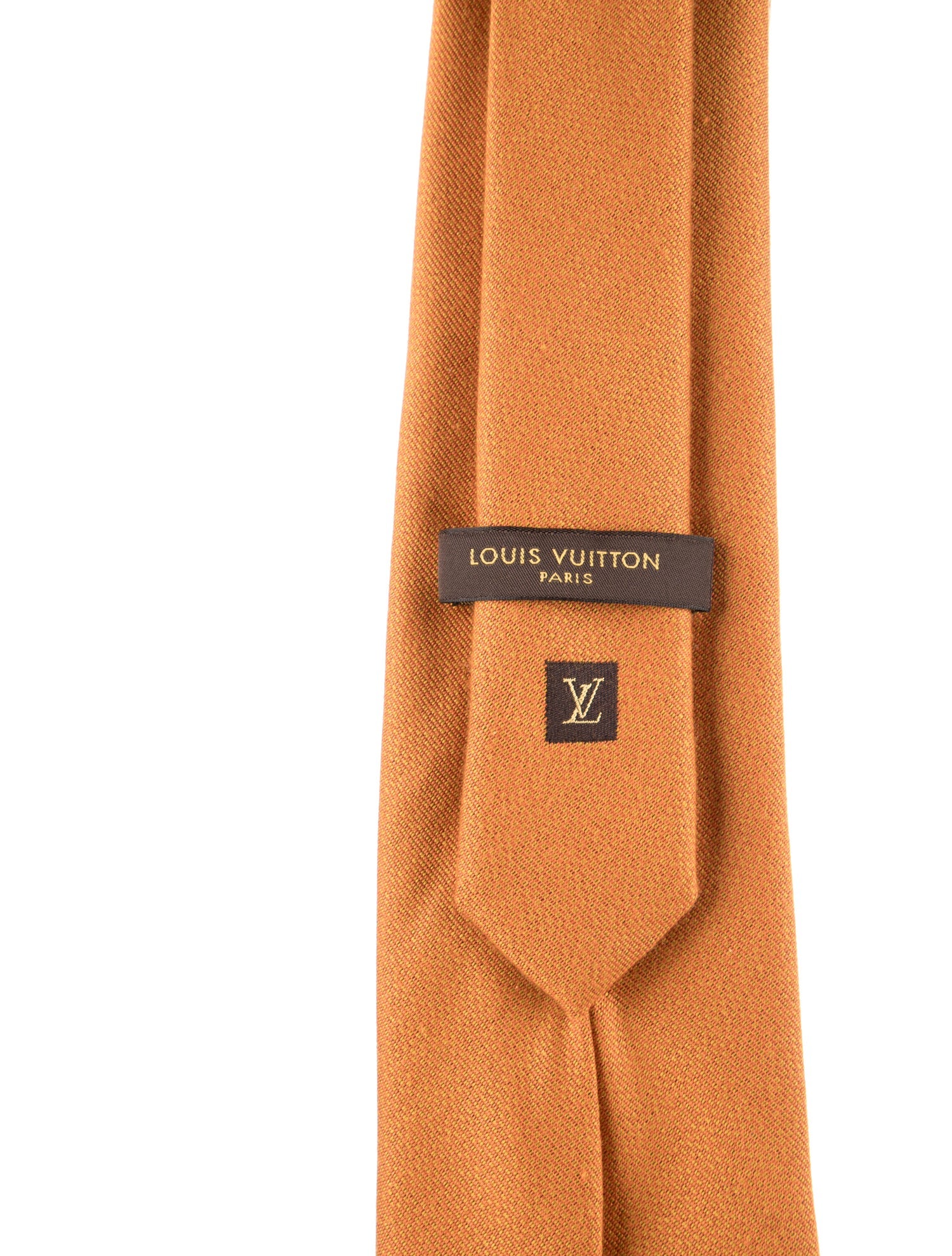 Louis Vuitton Solid Silk Tie