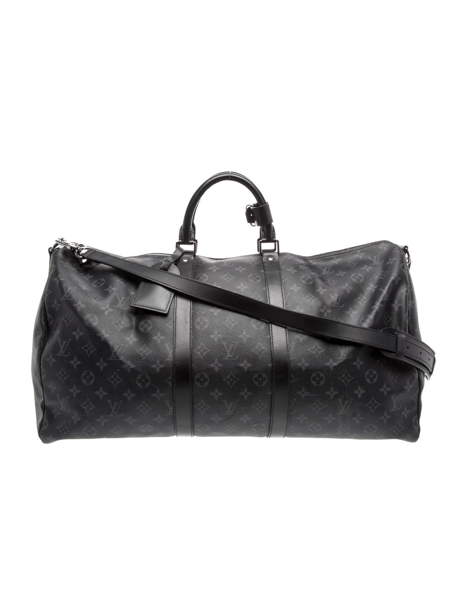 Louis Vuitton Monogram Eclipse Keepall Bandouliere 55
