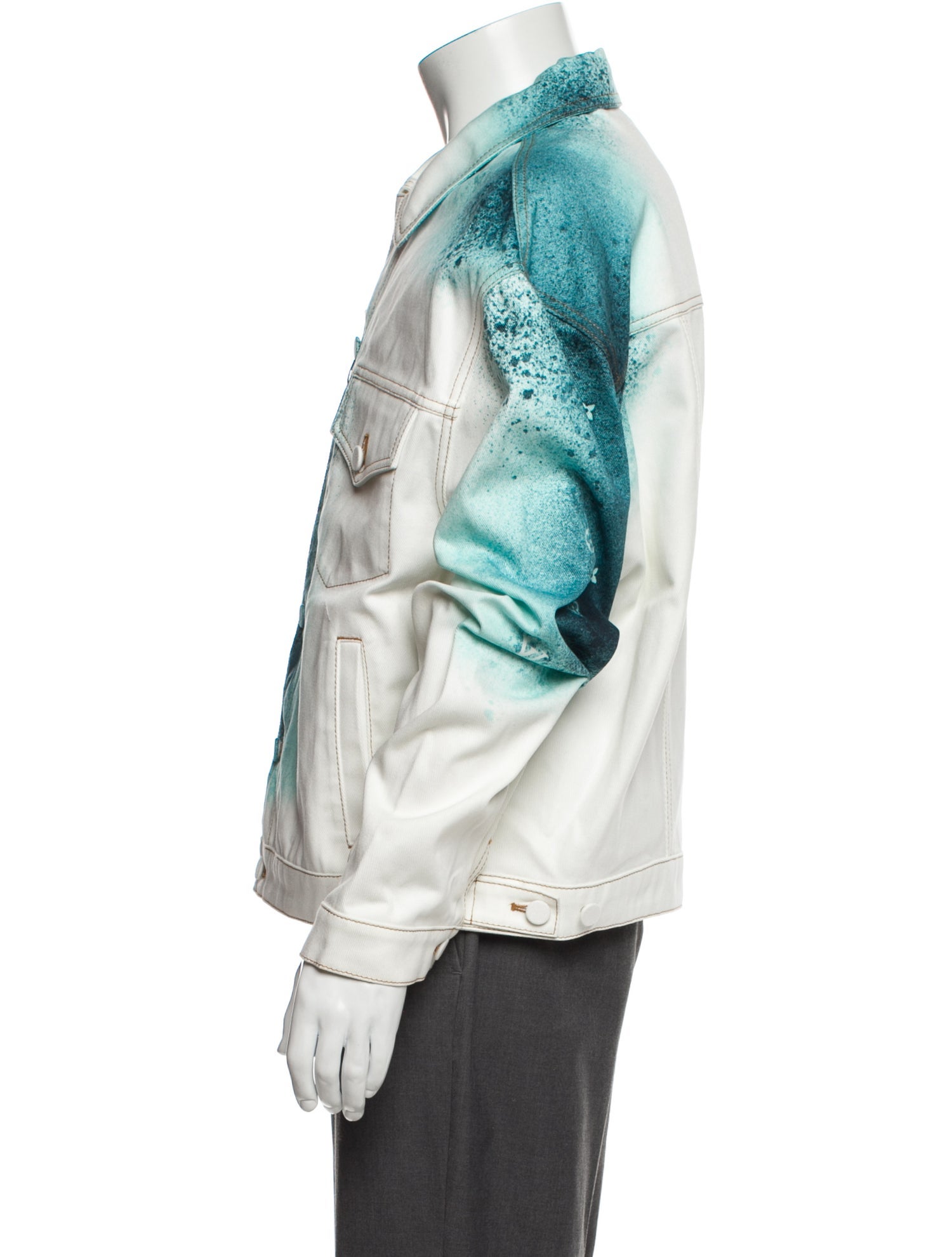 Louis Vuitton 2023 Monogram Moto Jacket Denim Jacket