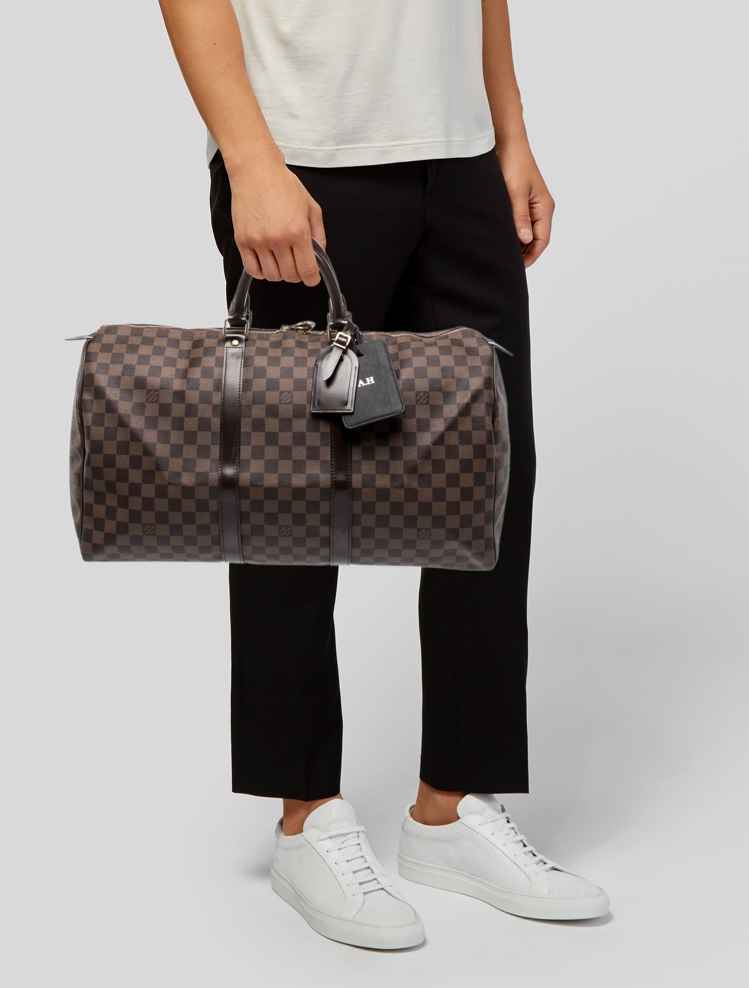 Louis Vuitton Damier Ebene Keepall 50 Vintage