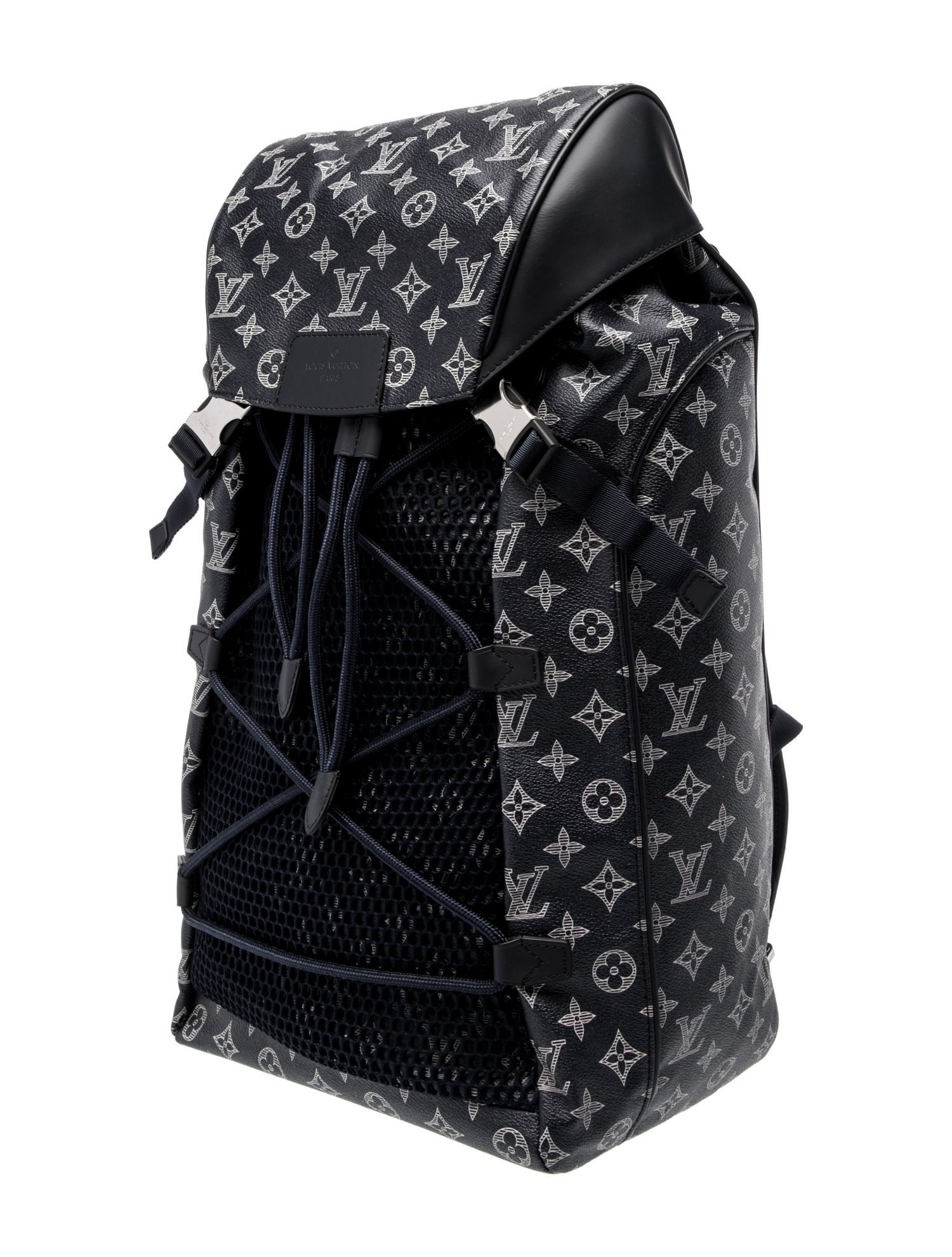 Louis Vuitton Nylon 2017 Monogram Savane Hiking Backpack
