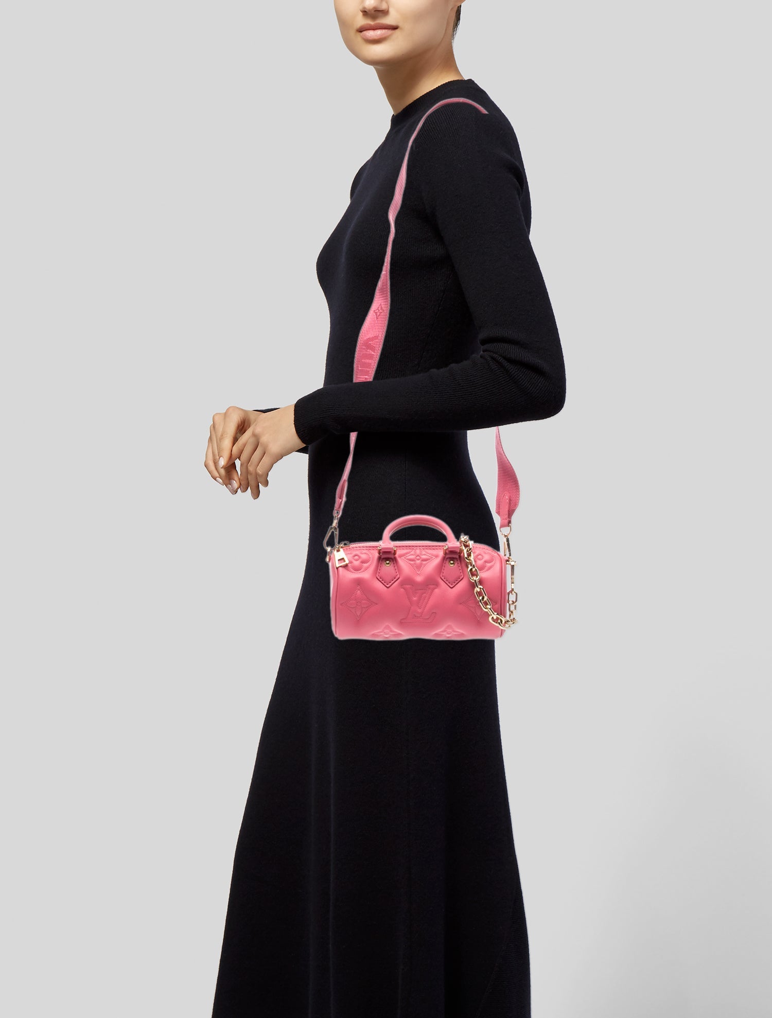 Louis Vuitton Monogram Bubblegram Papilion BB