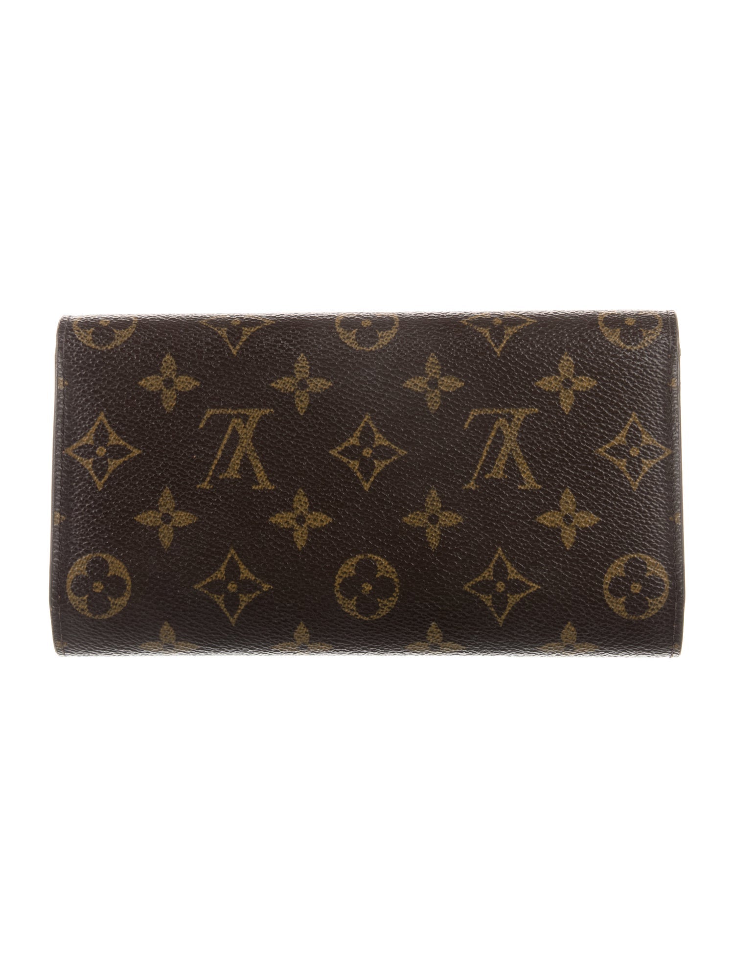 Louis Vuitton LV Monogram Coated Canvas International Wallet