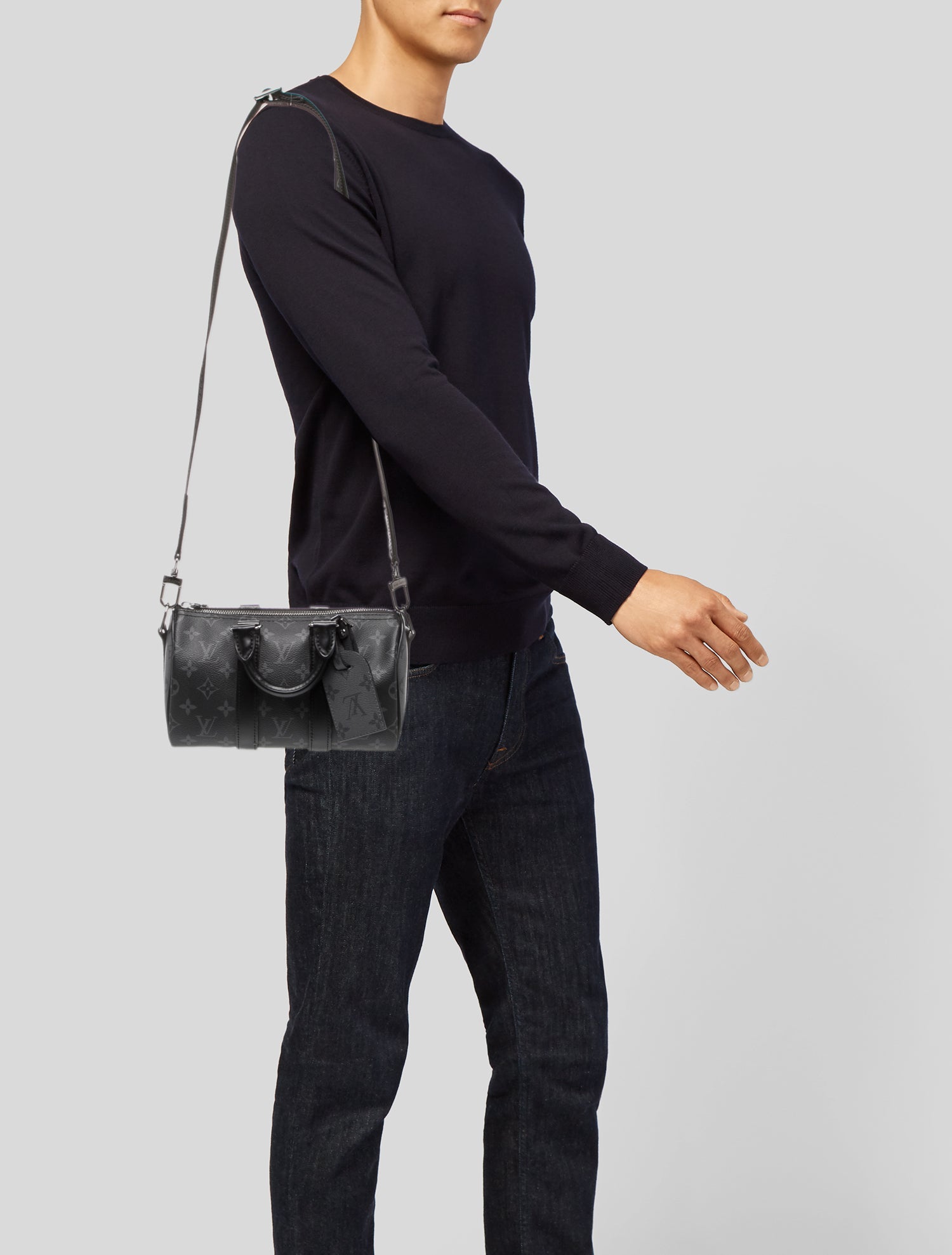 Louis Vuitton LV Monogram Speedy Bandouliere