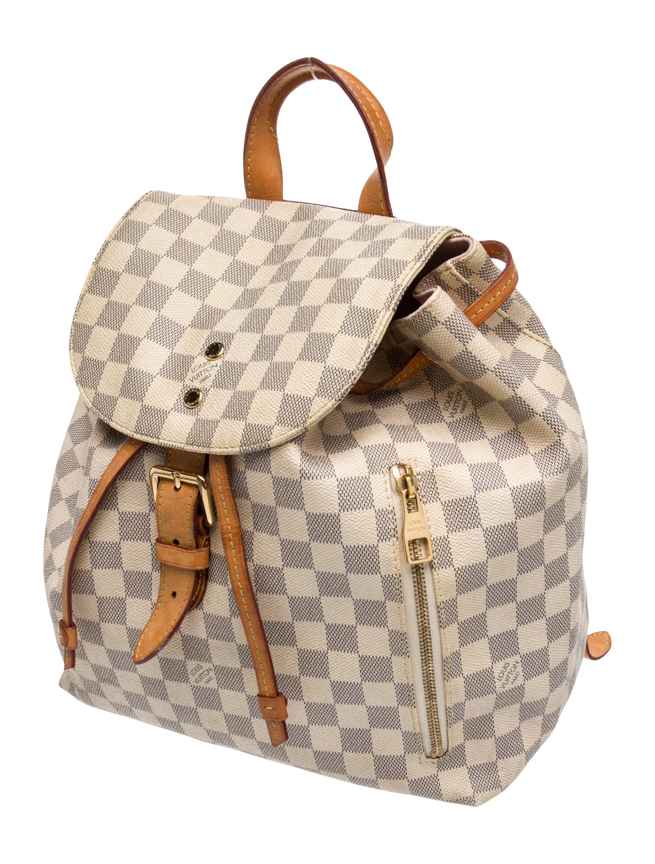 Louis Vuitton Damier Azur Sperone Backpack Vintage