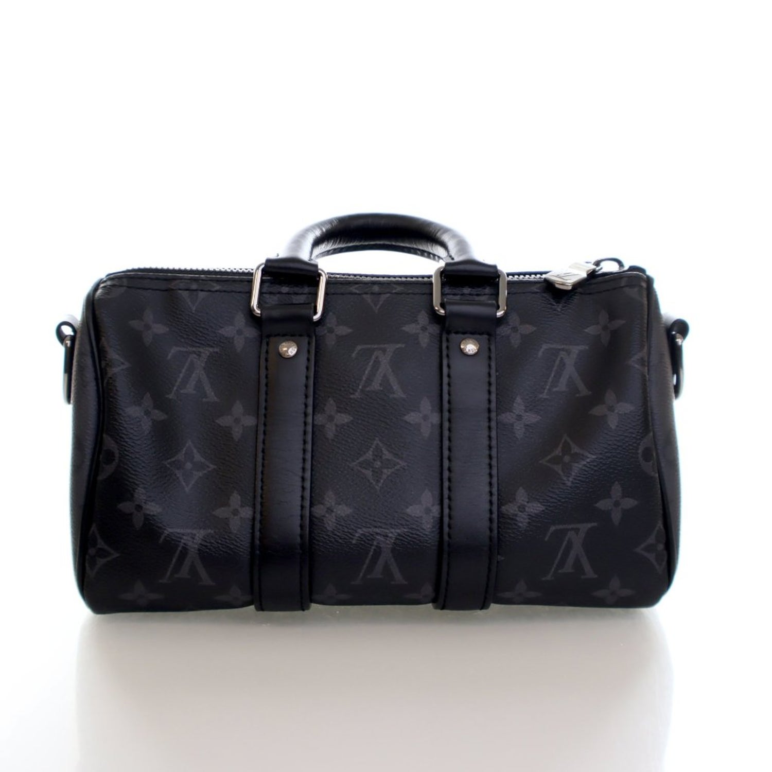 Louis Vuitton Monogram Eclipse Keepall Bandouliere 25