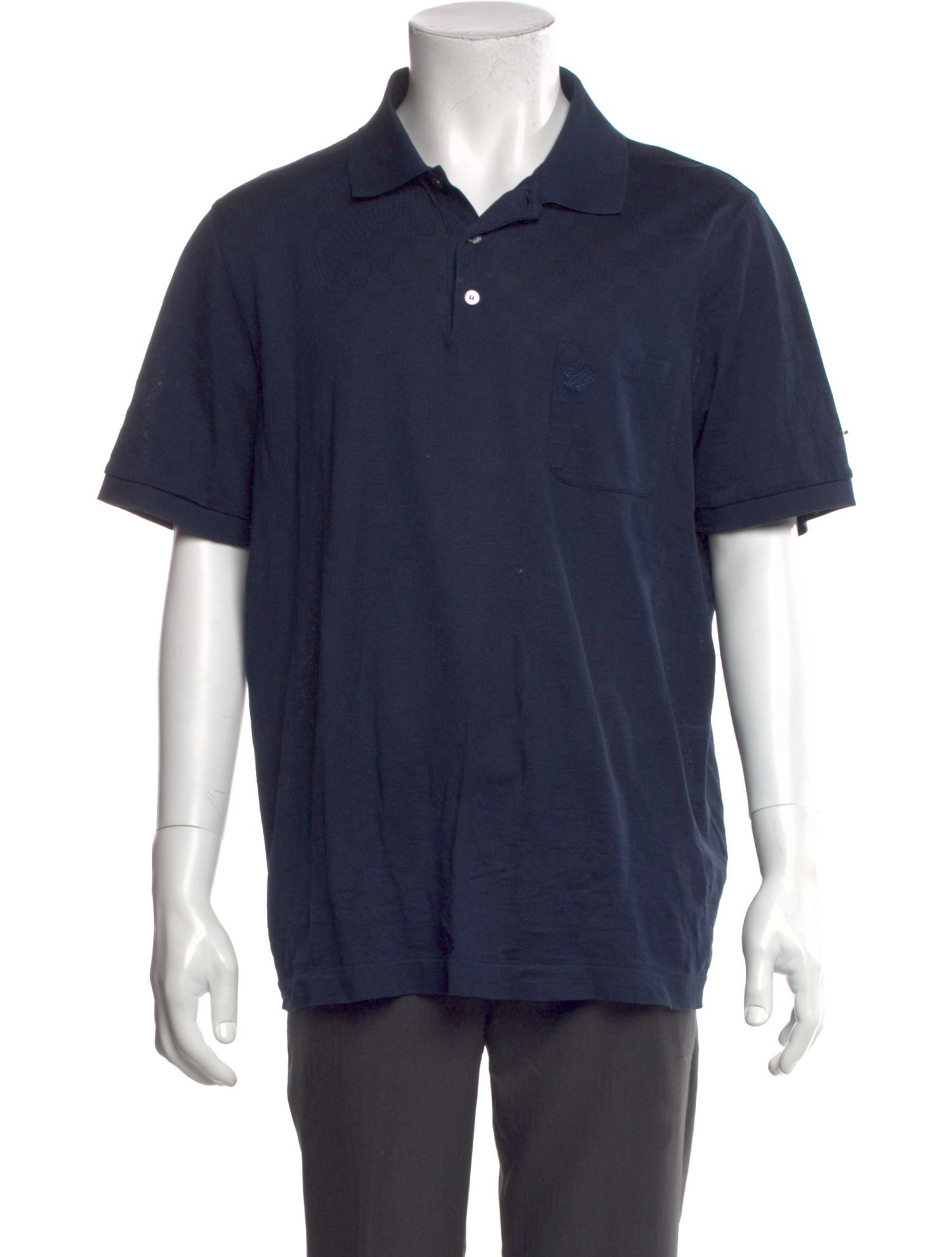 Louis Vuitton 2020 Signature Logo Polo Shirt