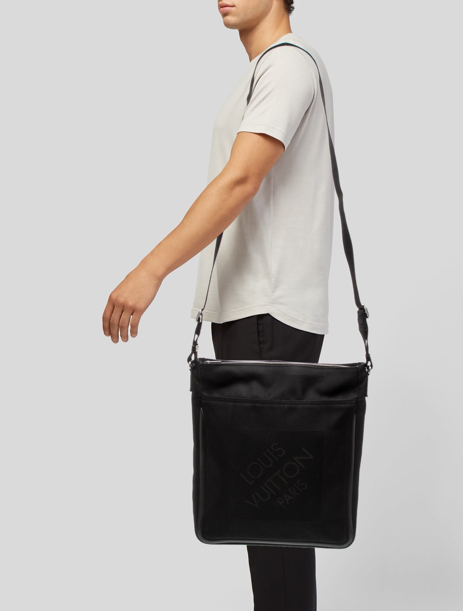 Louis Vuitton Canvas Messenger Bag