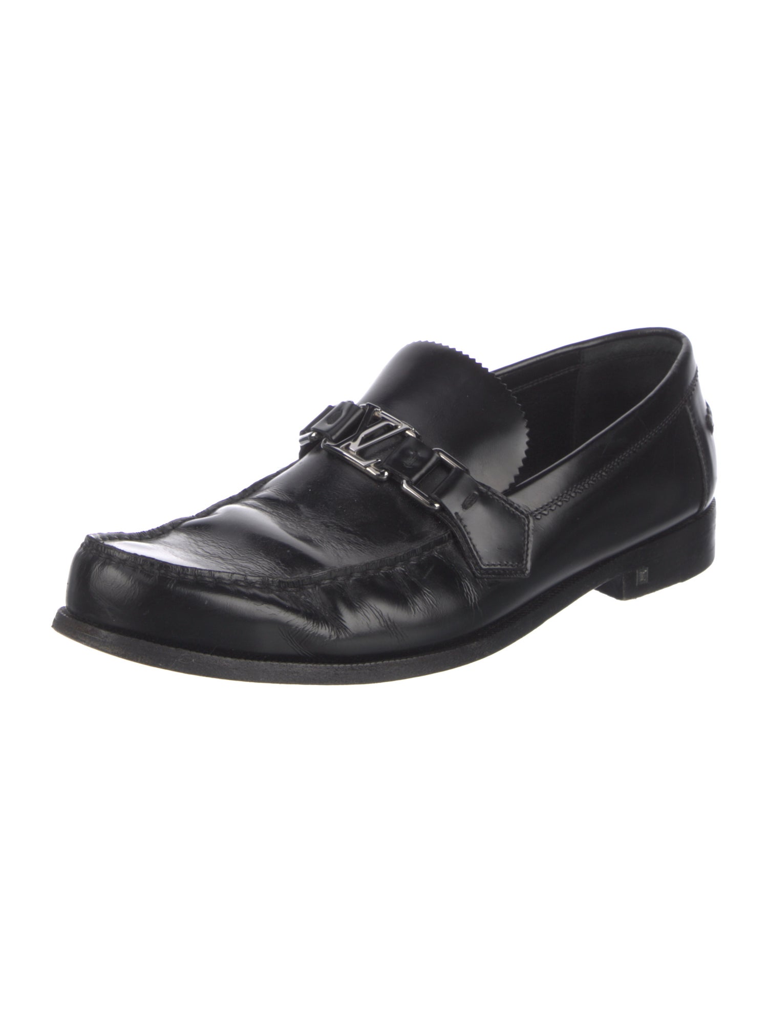 Louis Vuitton Patent Leather Dress Loafers