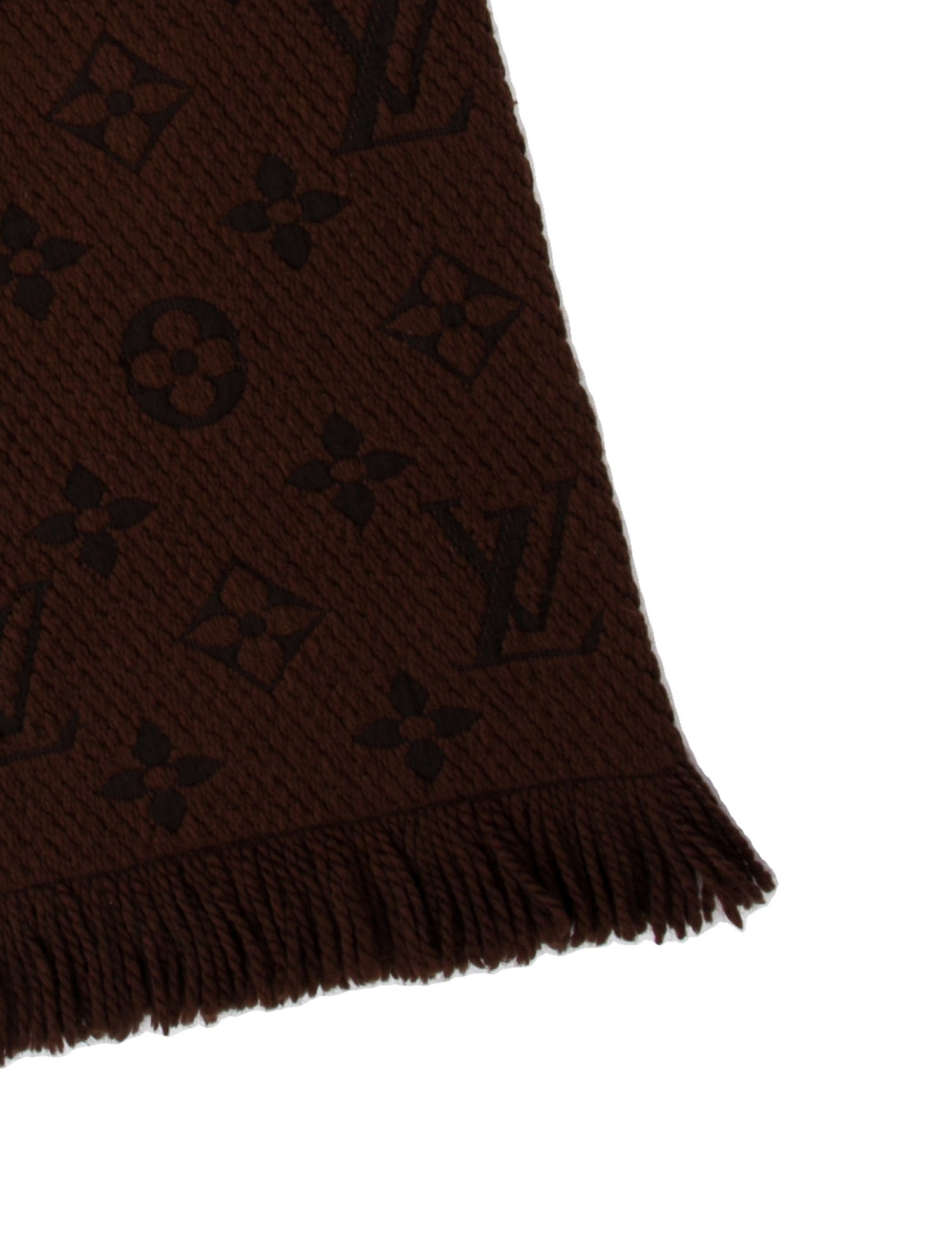 Louis Vuitton Logomania Wool Scarf