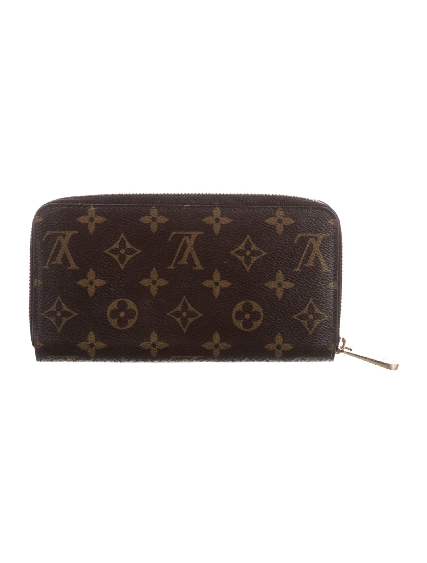 Louis Vuitton LV Monogram Coated Canvas Zippy Wallet