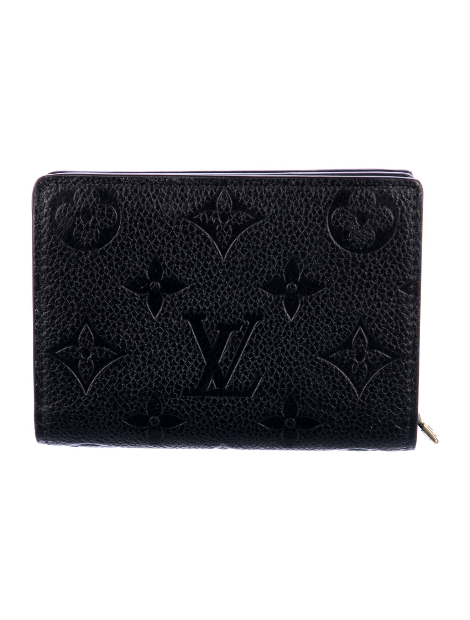 Louis Vuitton LV Monogram Empreinte Leather Cléa Wallet
