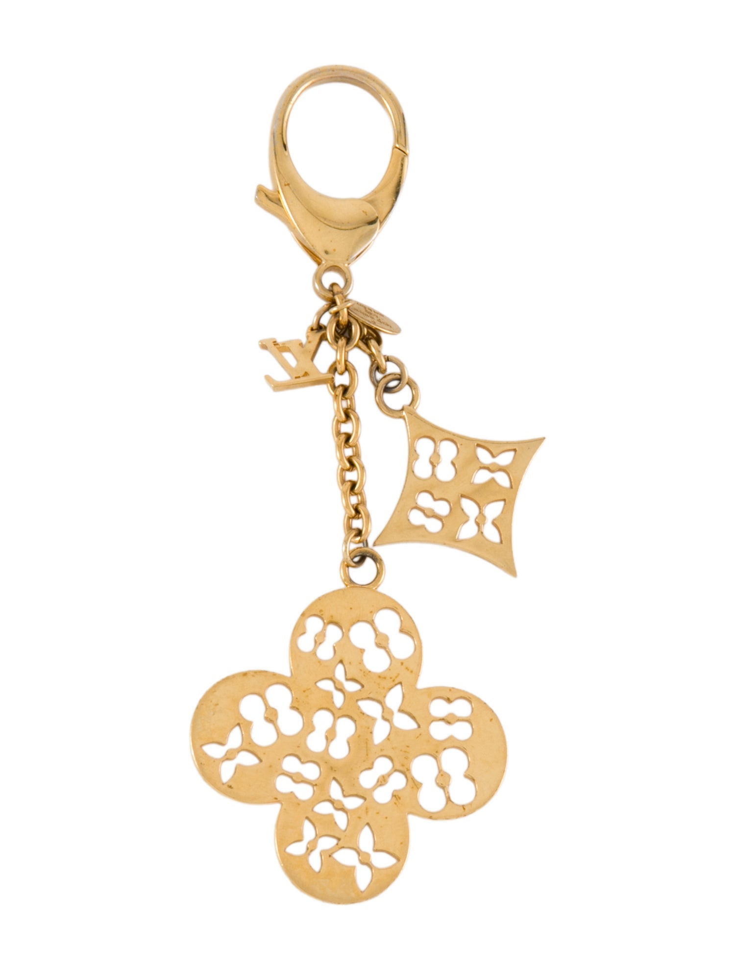 Louis Vuitton Ivy Flower Bag Charm & Key Holder