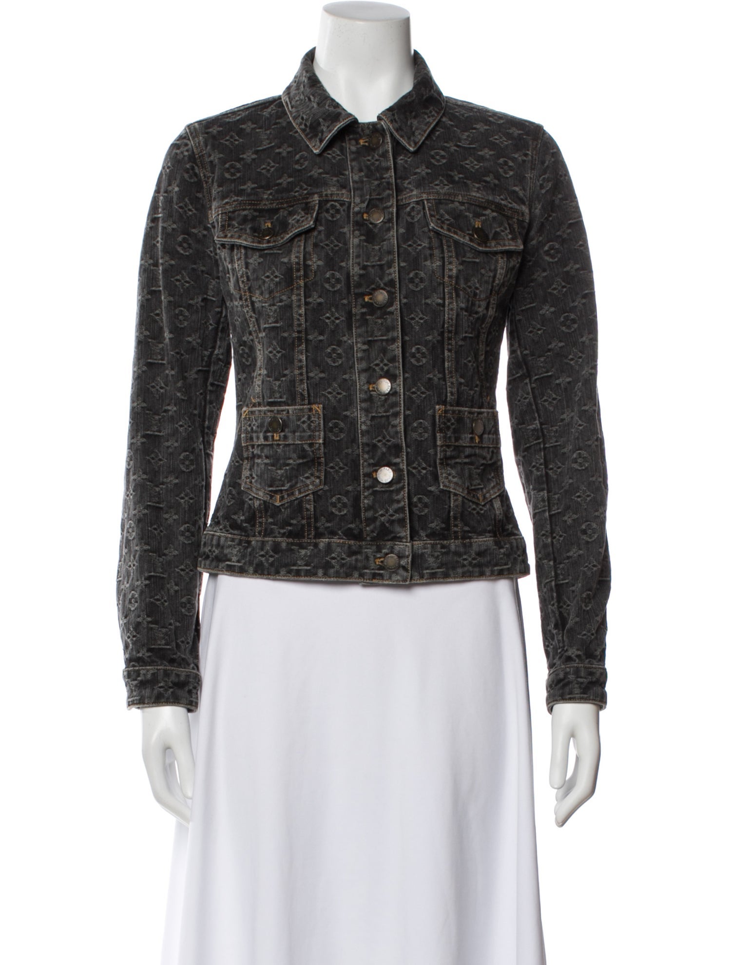 Louis Vuitton Vintage 2008 Denim Jacket