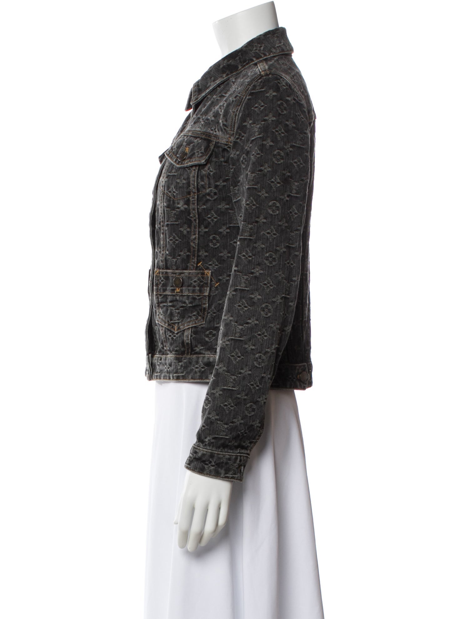 Louis Vuitton Vintage 2008 Denim Jacket