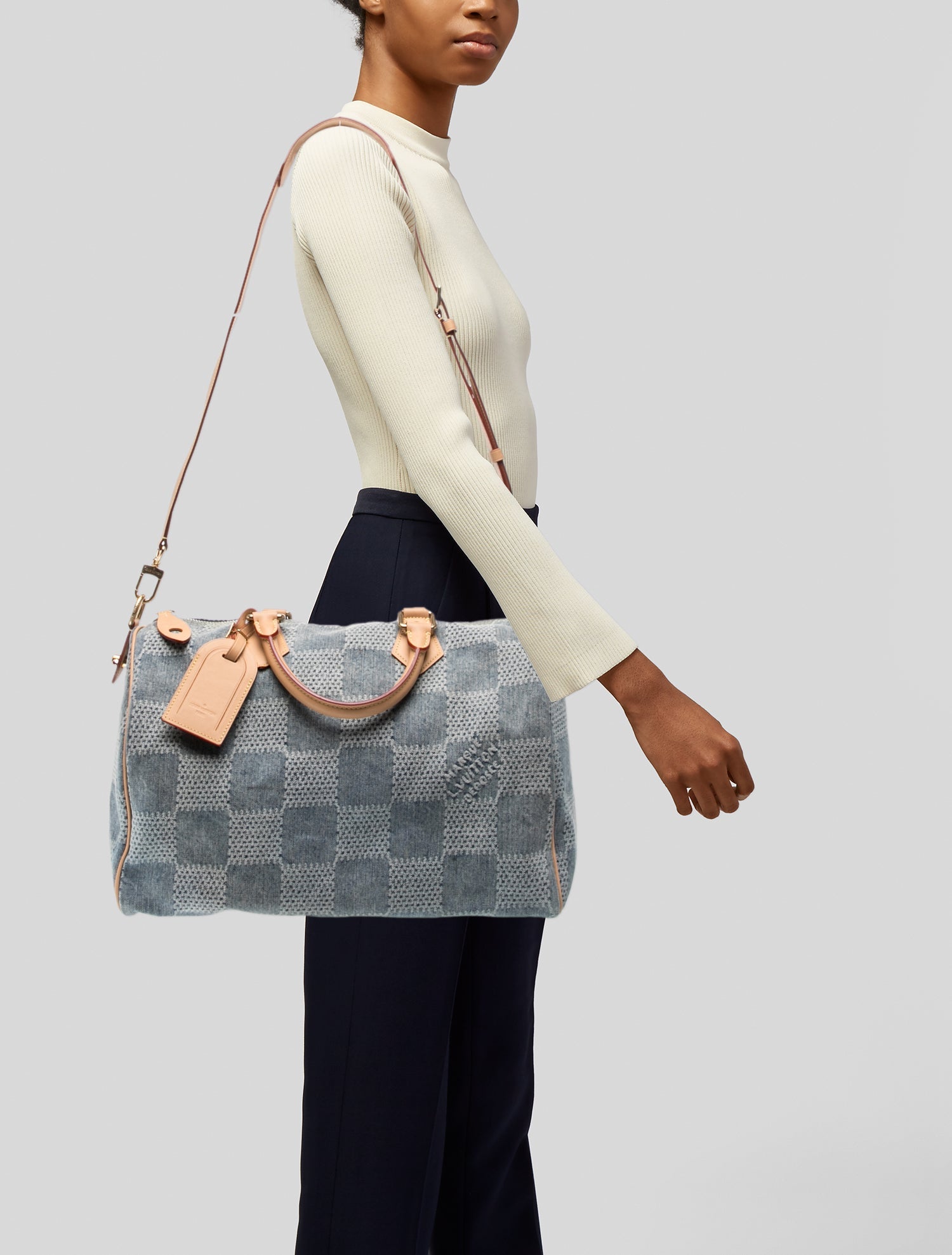 Louis Vuitton Denim Speedy 40 2024