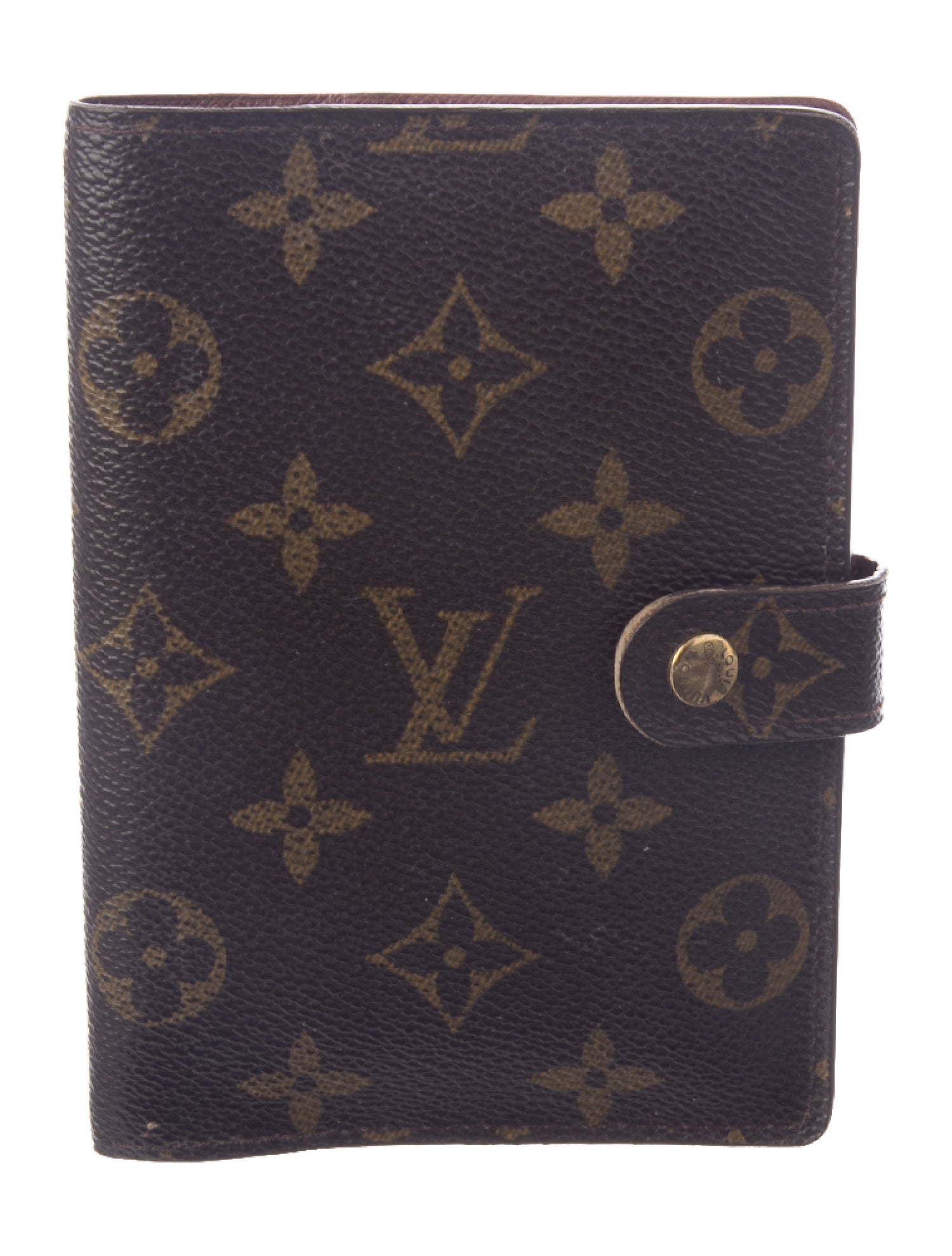 Louis Vuitton Monogram Small Ring Agenda Cover