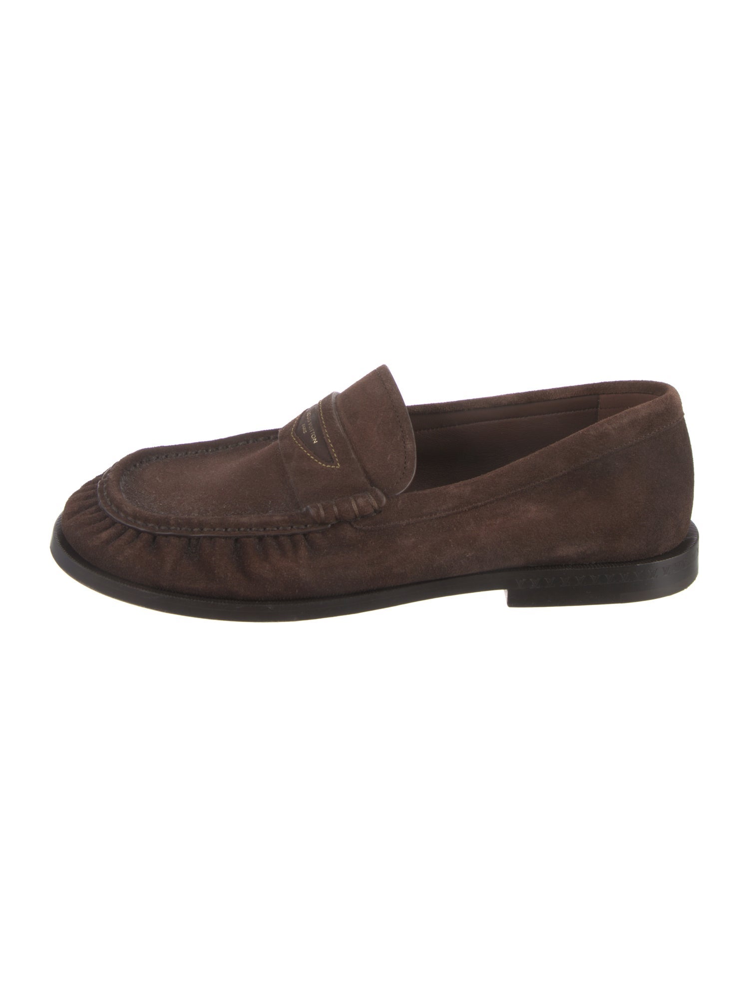 Louis Vuitton Suede Dress Loafers