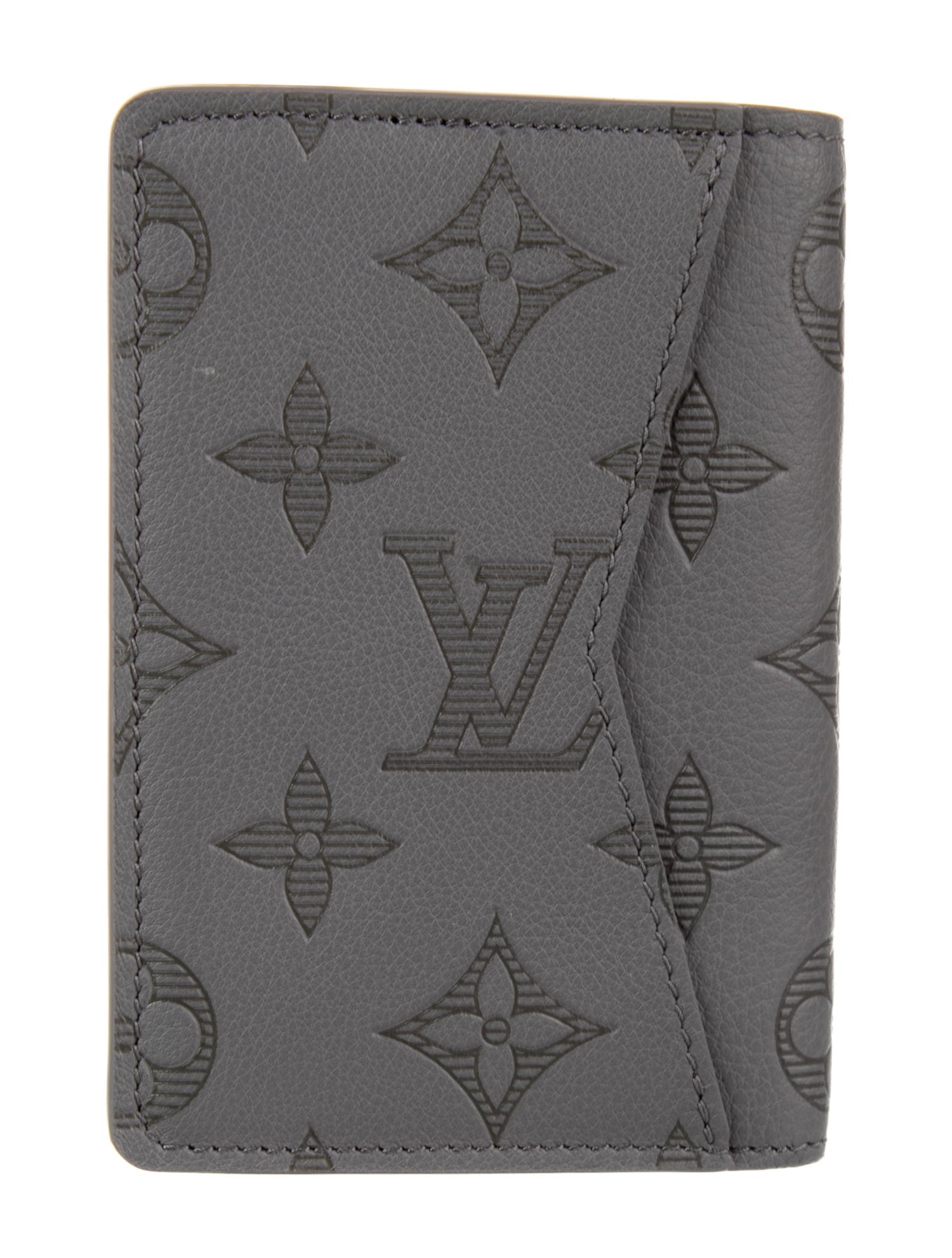 Louis Vuitton Monogram Pattern Leather Brazza Wallet