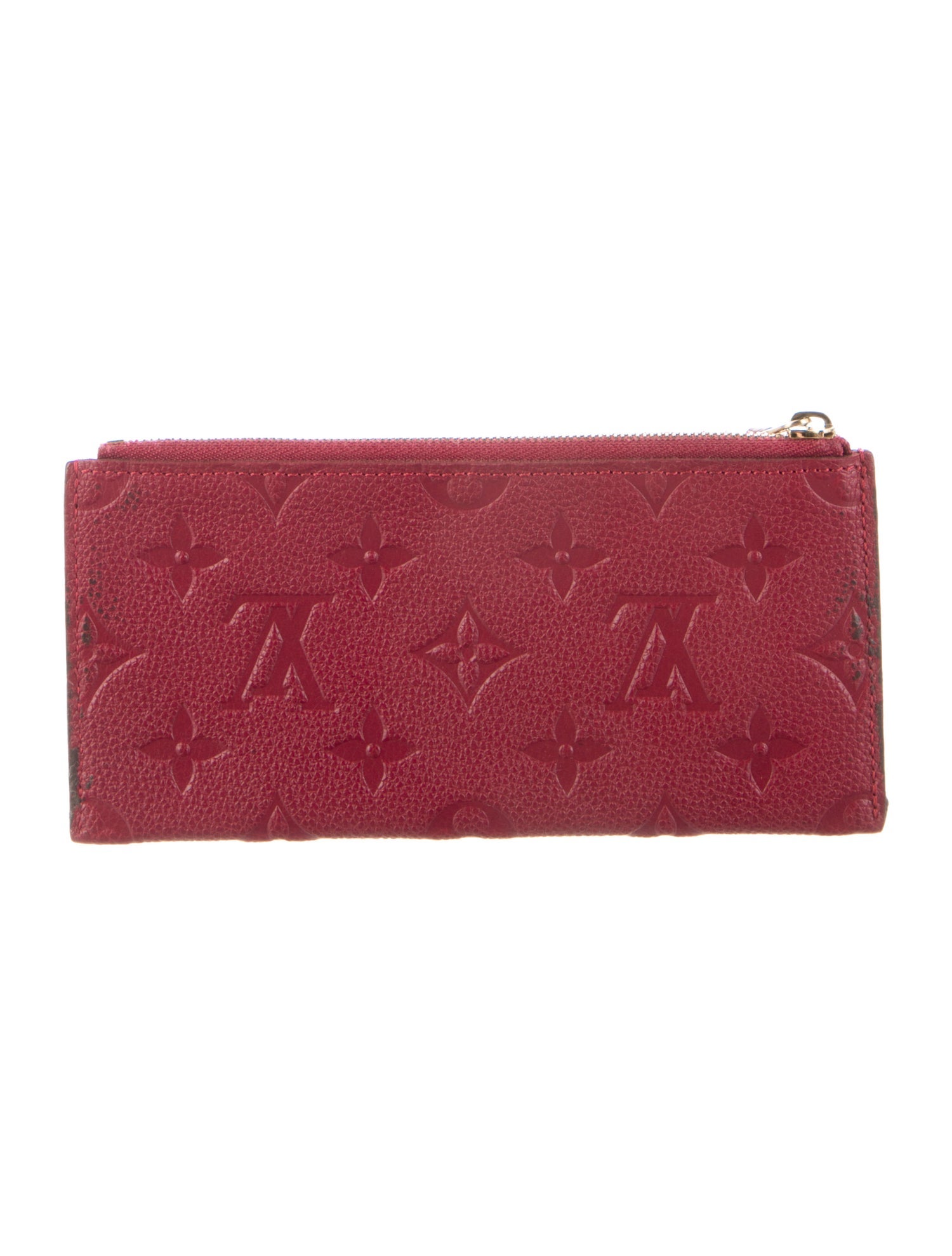 Louis Vuitton LV Monogram Empreinte Leather Josephine Wallet Insert
