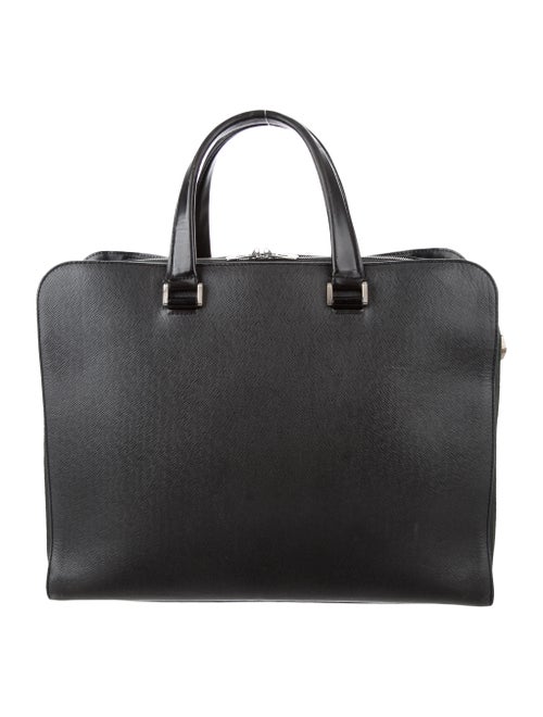 Louis Vuitton Taiga Nevski Briefcase black