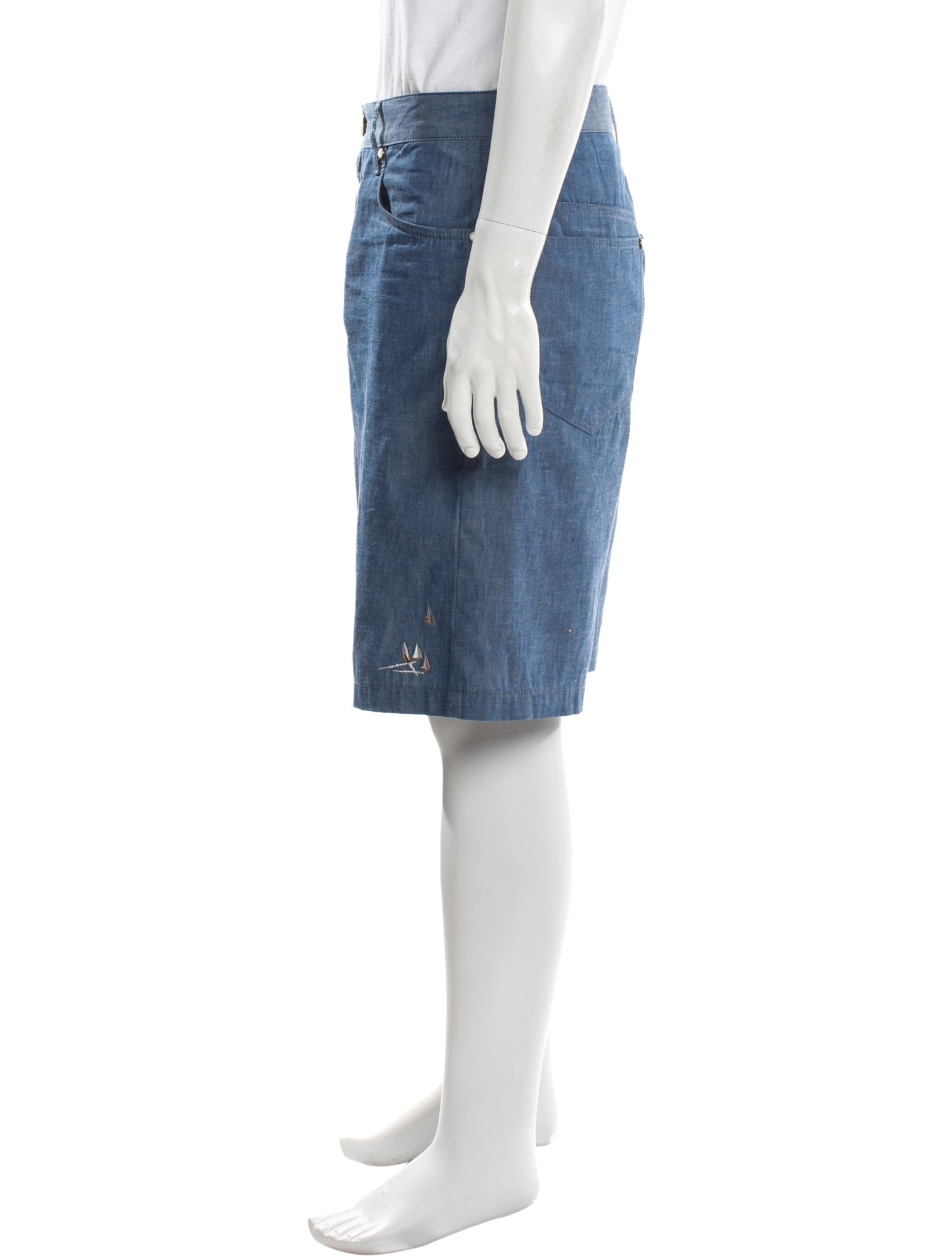 Louis Vuitton 2025 Denim Shorts