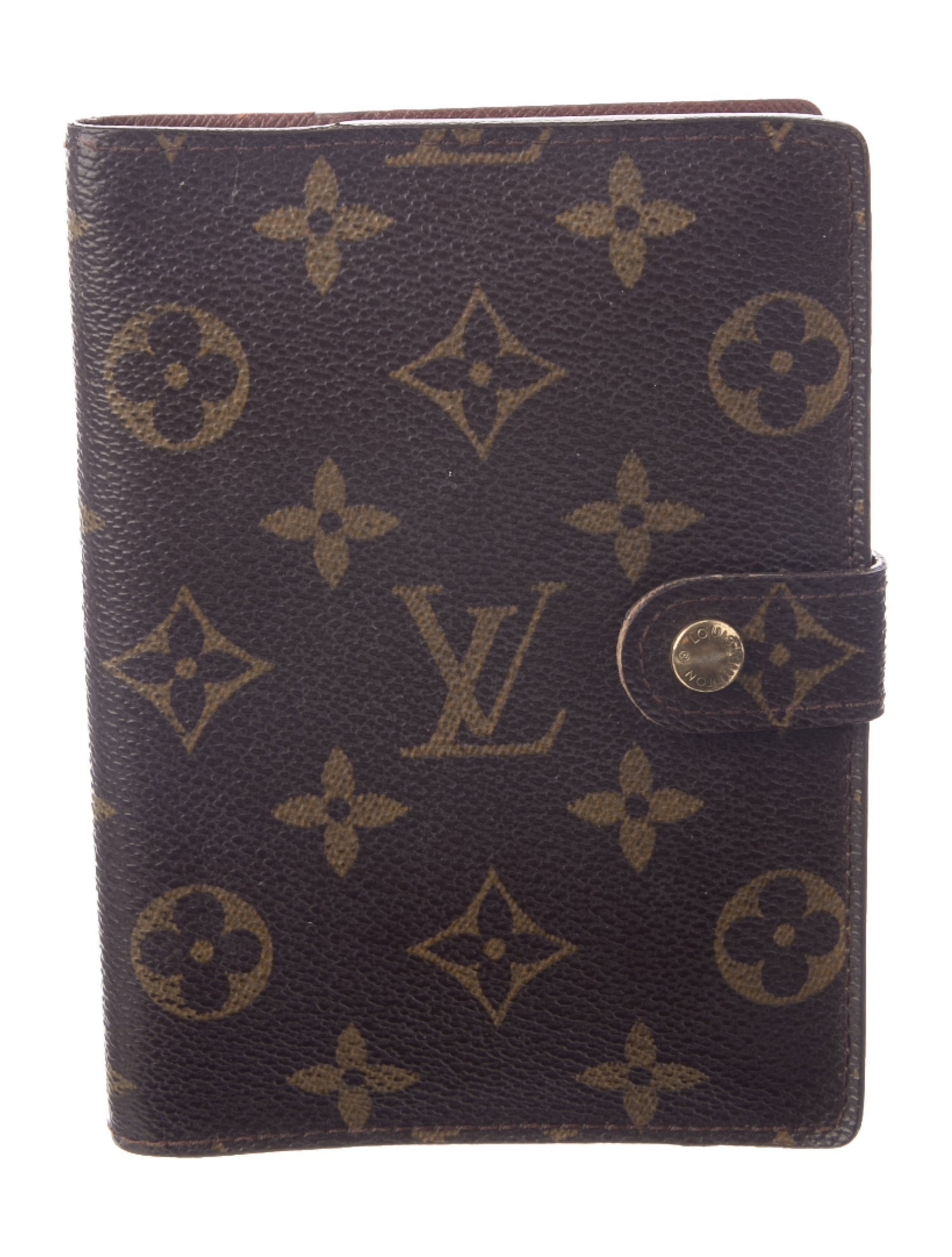Louis Vuitton Monogram Small Ring Agenda Cover