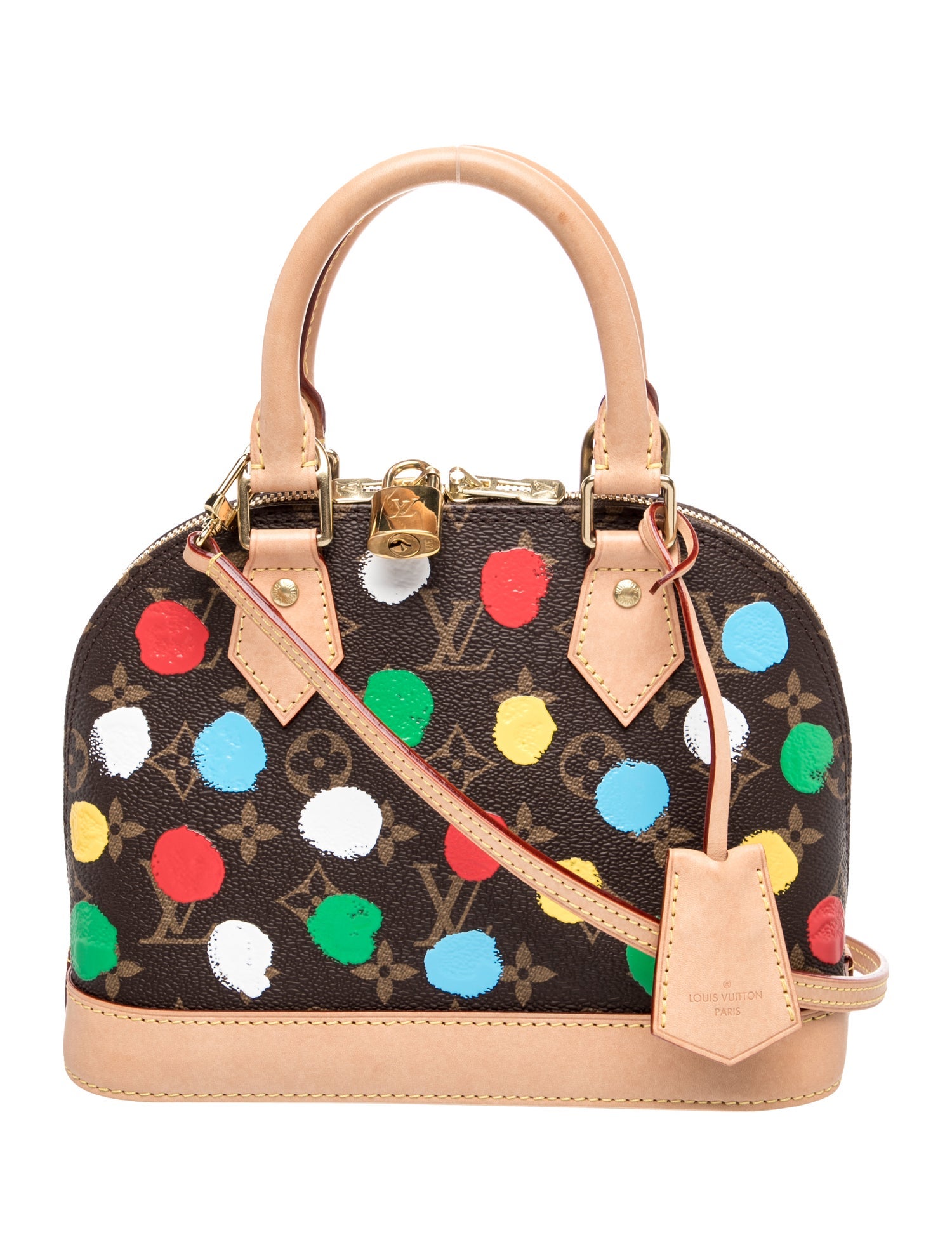 Louis Vuitton x Yayoi Kusama LV Monogram Louis Vuitton Alma BB