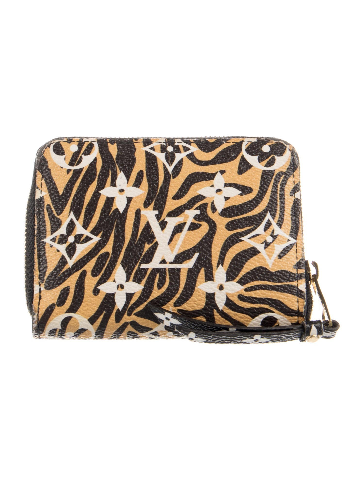 Louis Vuitton LV Monogram Coated Canvas Zippy Coin Purse