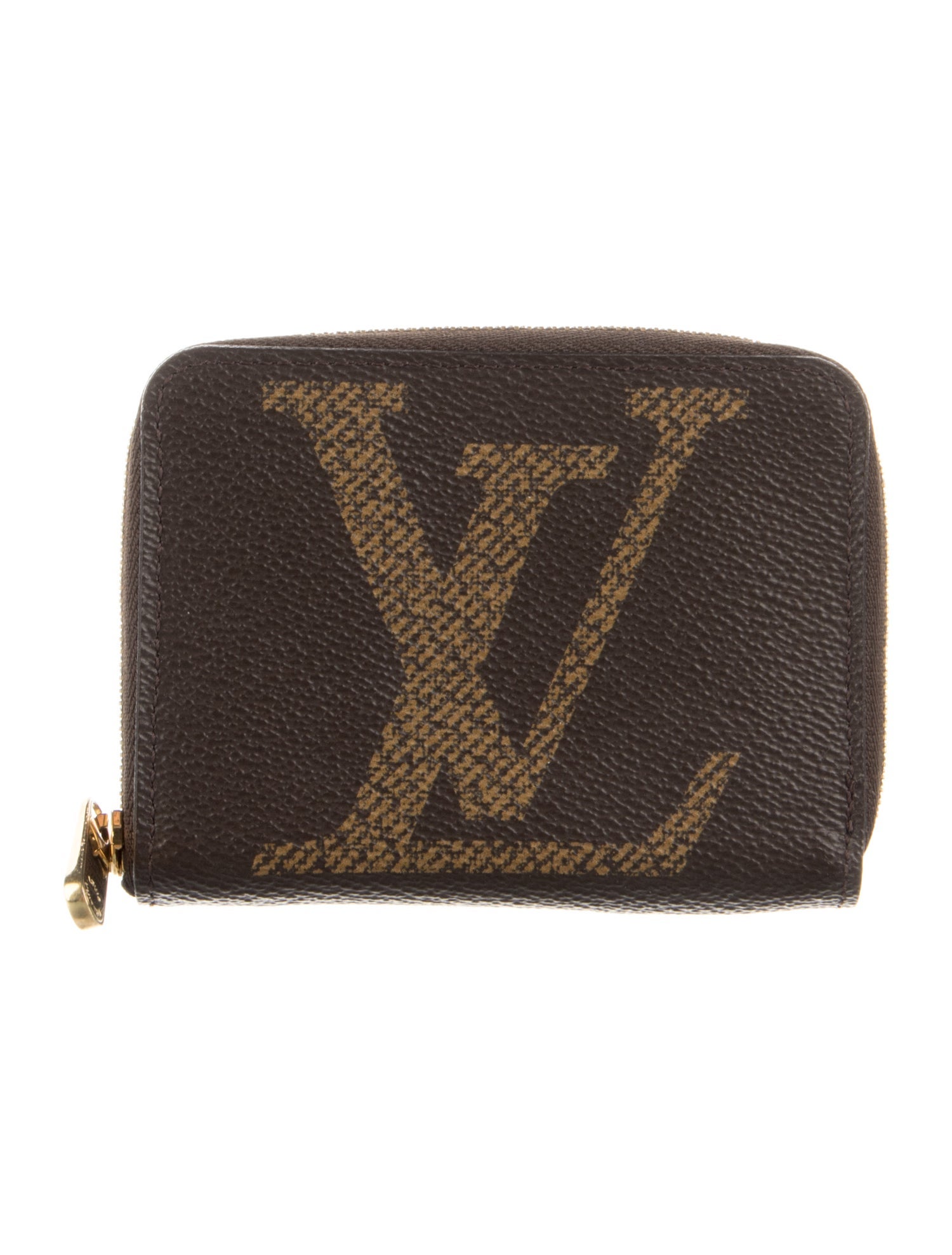 Louis Vuitton Monogram Giant Pattern Coated Canvas Zippy Coin Purse