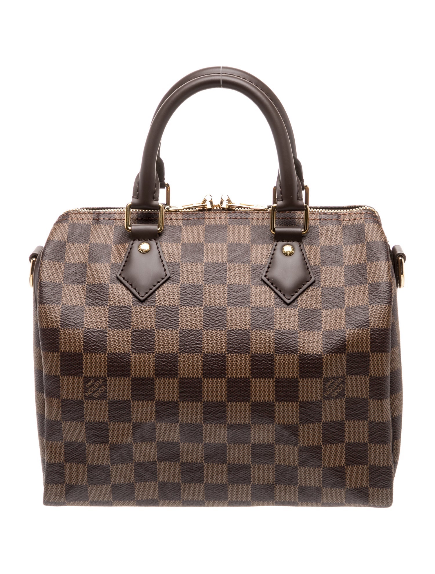 Louis Vuitton Damier Ebene Speedy Bandouliere 25