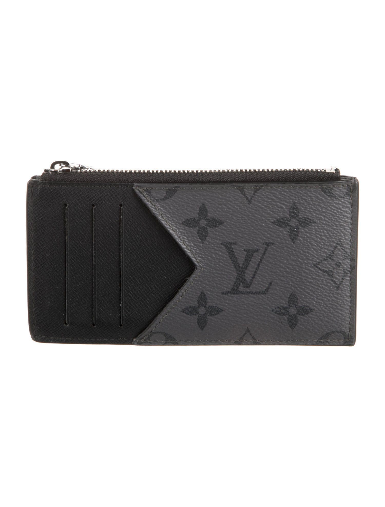 Louis Vuitton Monogram Eclipse Taiga Leather Wallet
