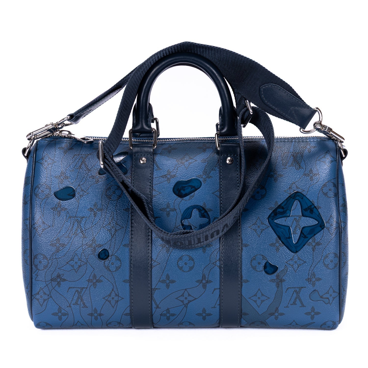 Louis Vuitton Ltd. Ed. Aqua Garden Speedy Bandouliere