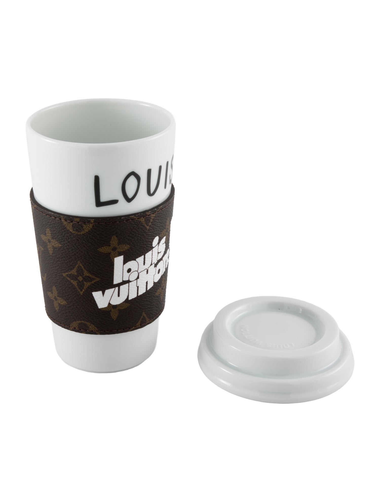 Louis Vuitton Monogram Porcelain Coffee Cup