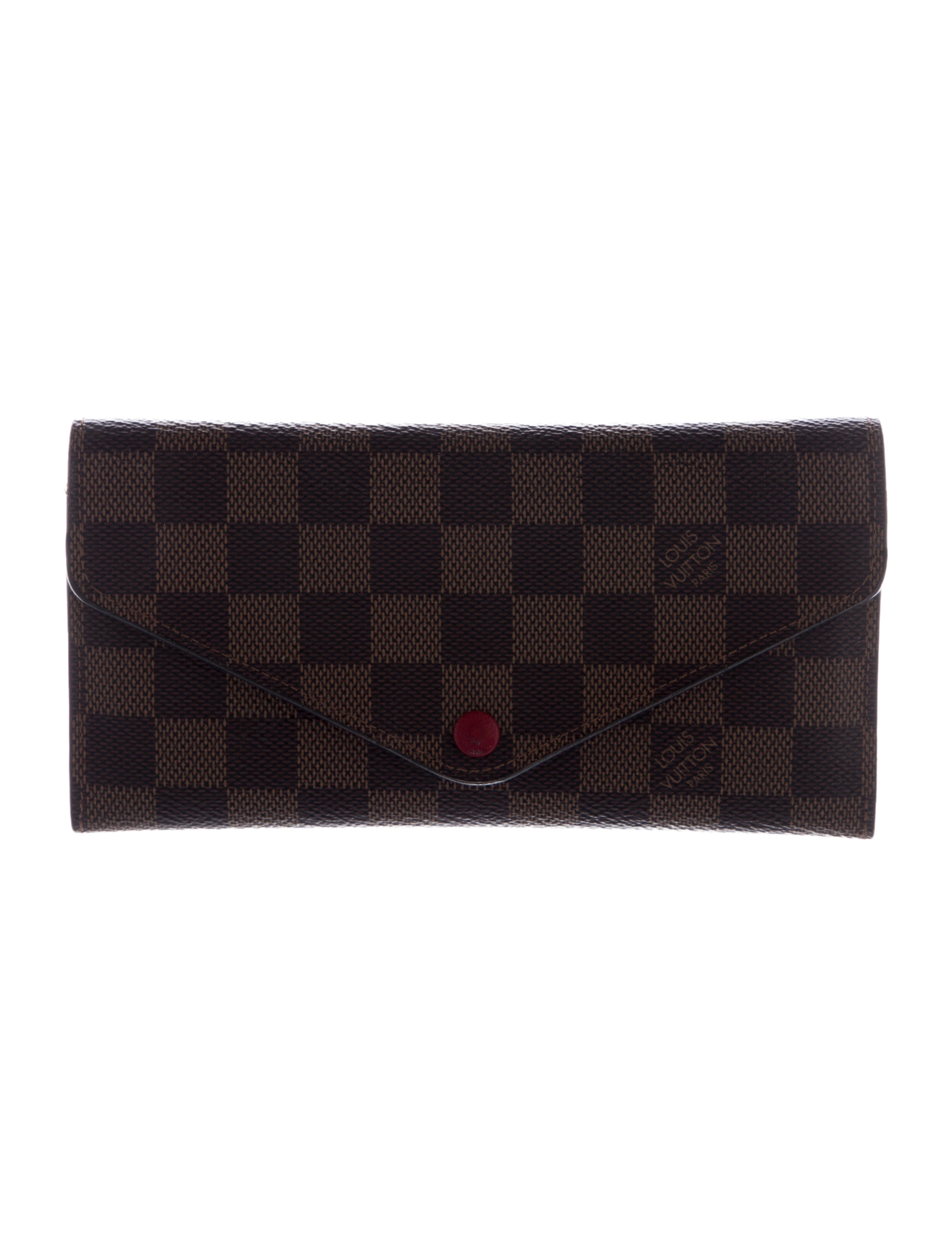Louis Vuitton 2018 Damier Ebene Pattern Wallet