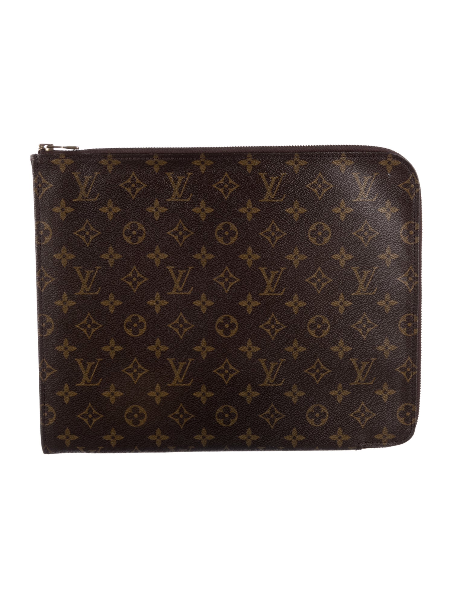 Louis Vuitton Monogram Pattern Laptop Case